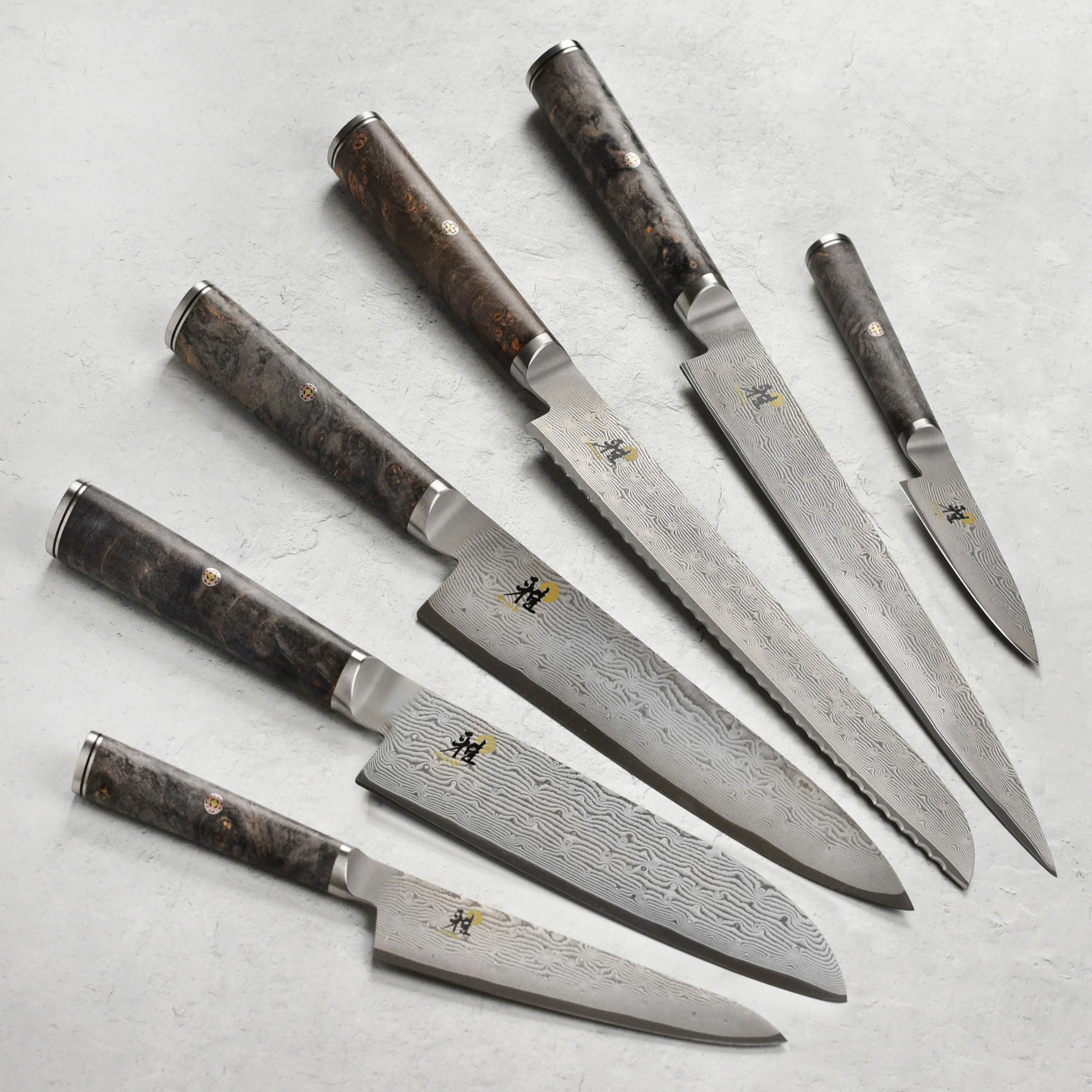 Miyabi Black 9 Piece Knife Block Set - Image 2