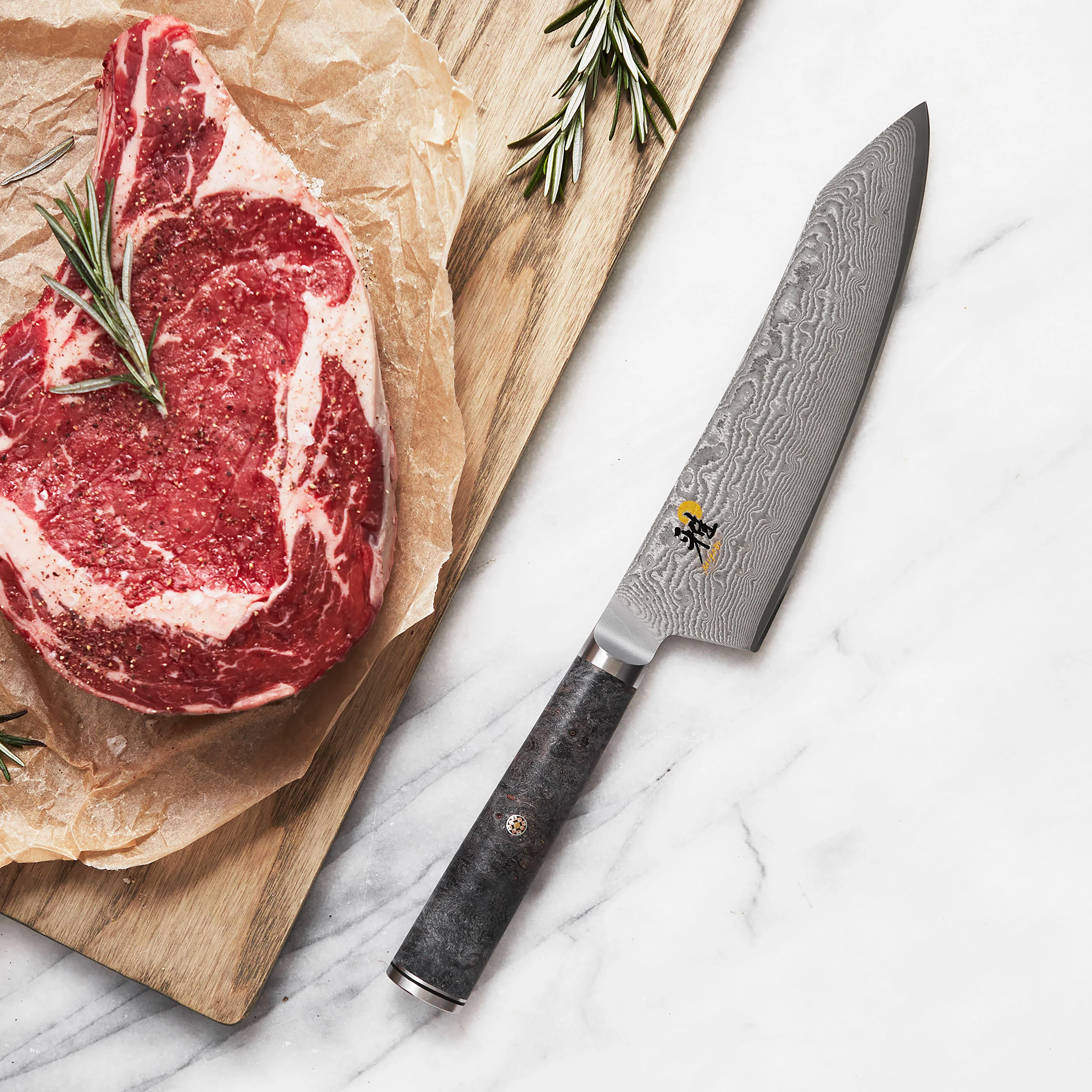 Miyabi Black 7" Rocking Santoku Knife - Image 7
