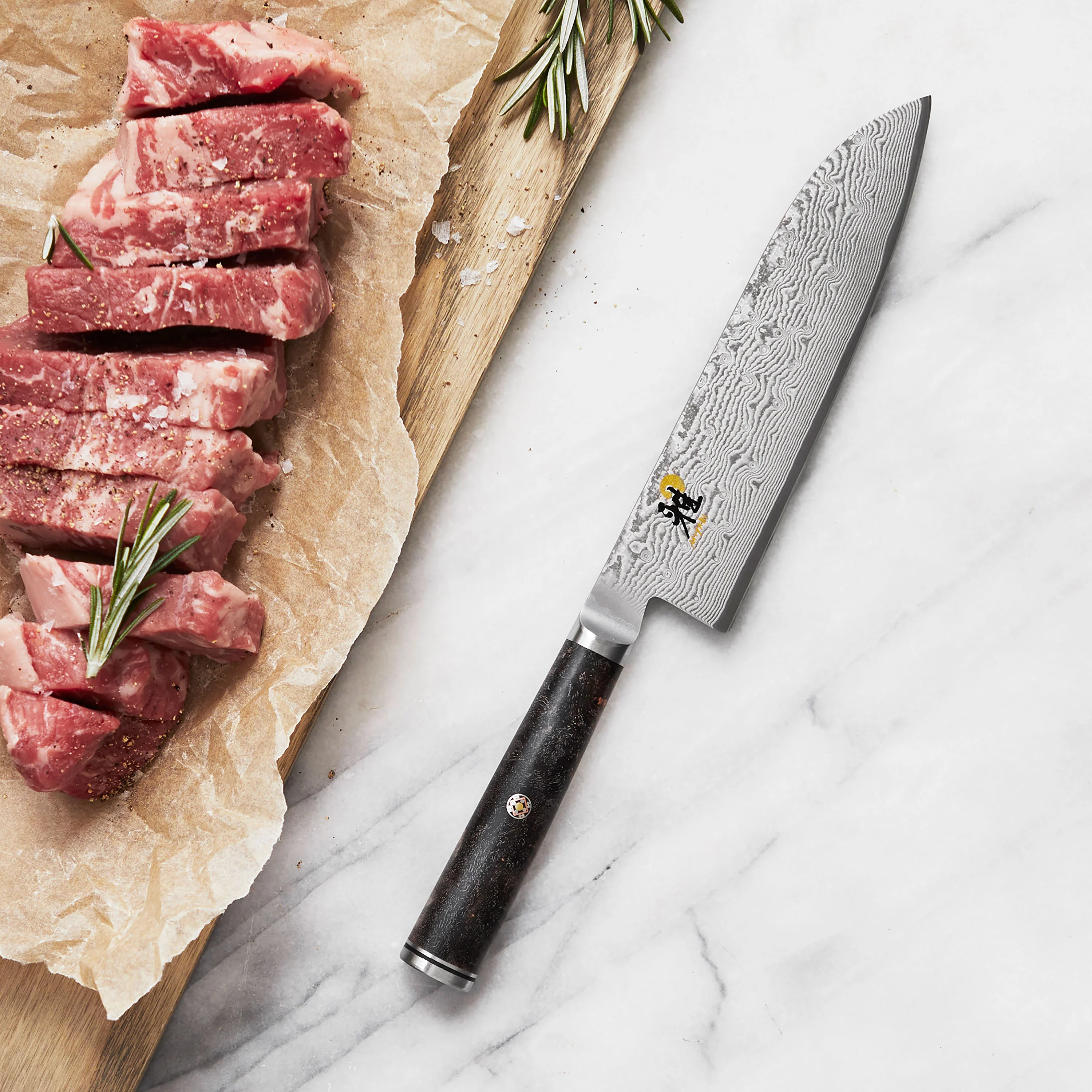Miyabi Black 5.5" Santoku Knife - Image 7