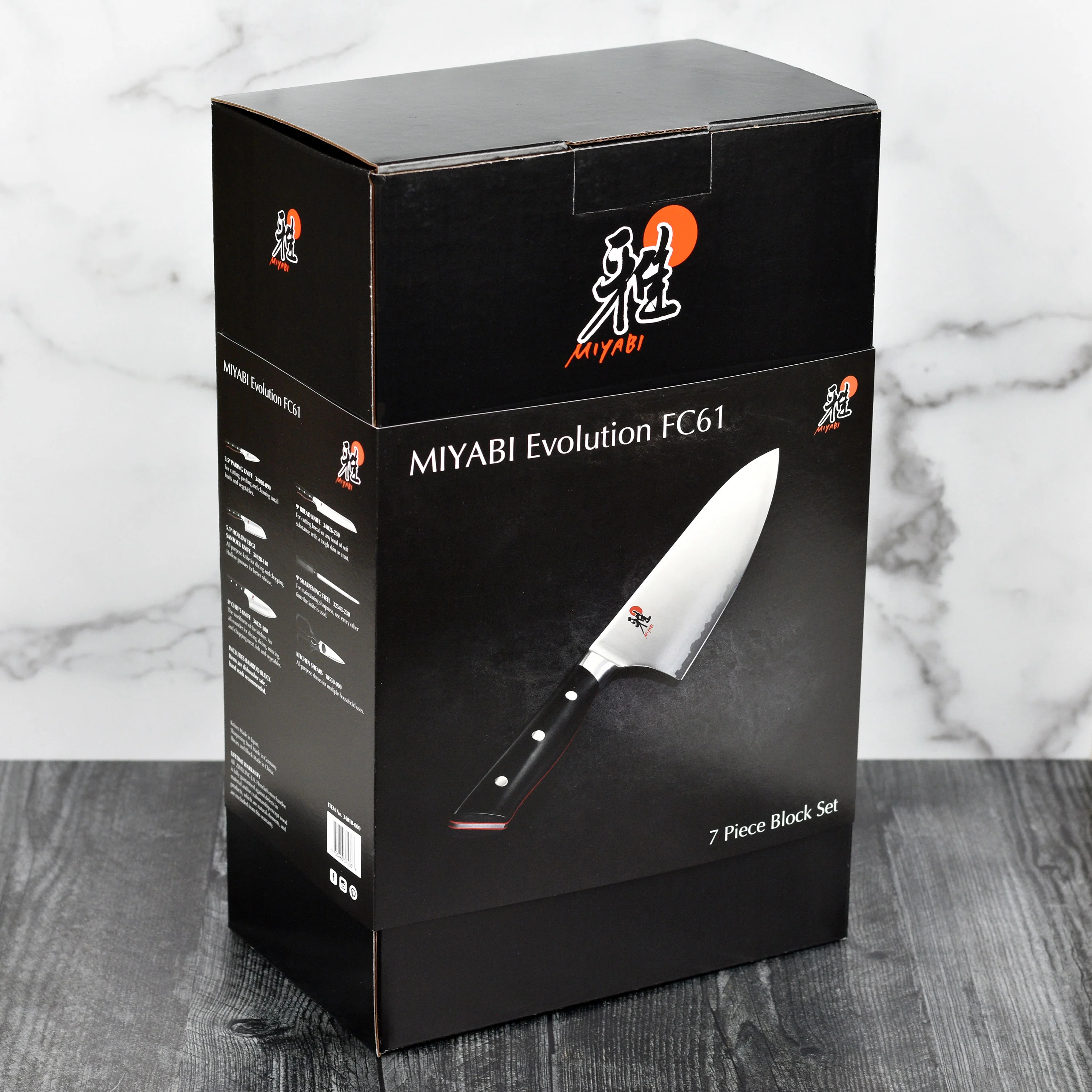 Miyabi Evolution 7 Piece Knife Block Set - Image 13