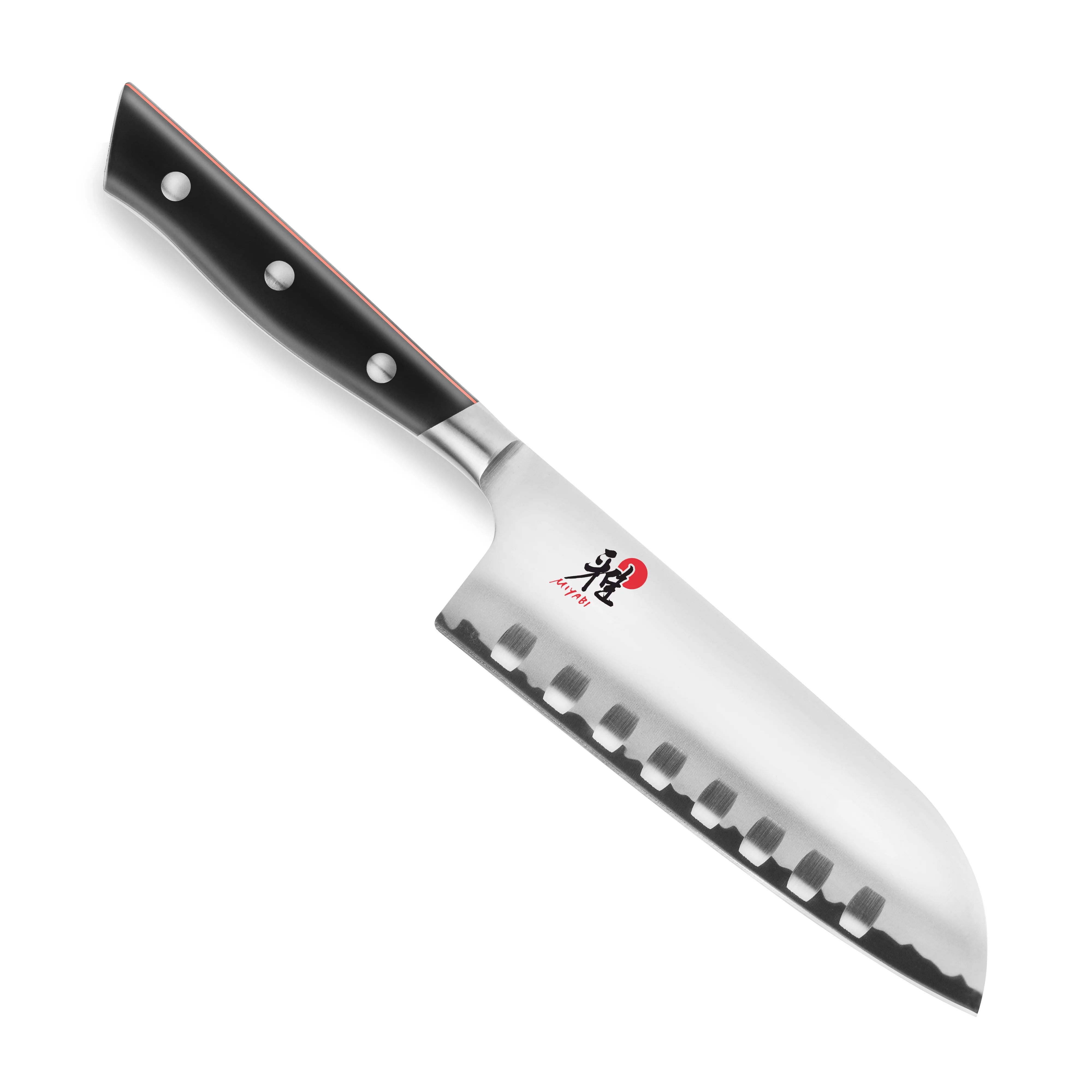 Miyabi Evolution 5.5" Hollow Edge Santoku Knife - Image 4