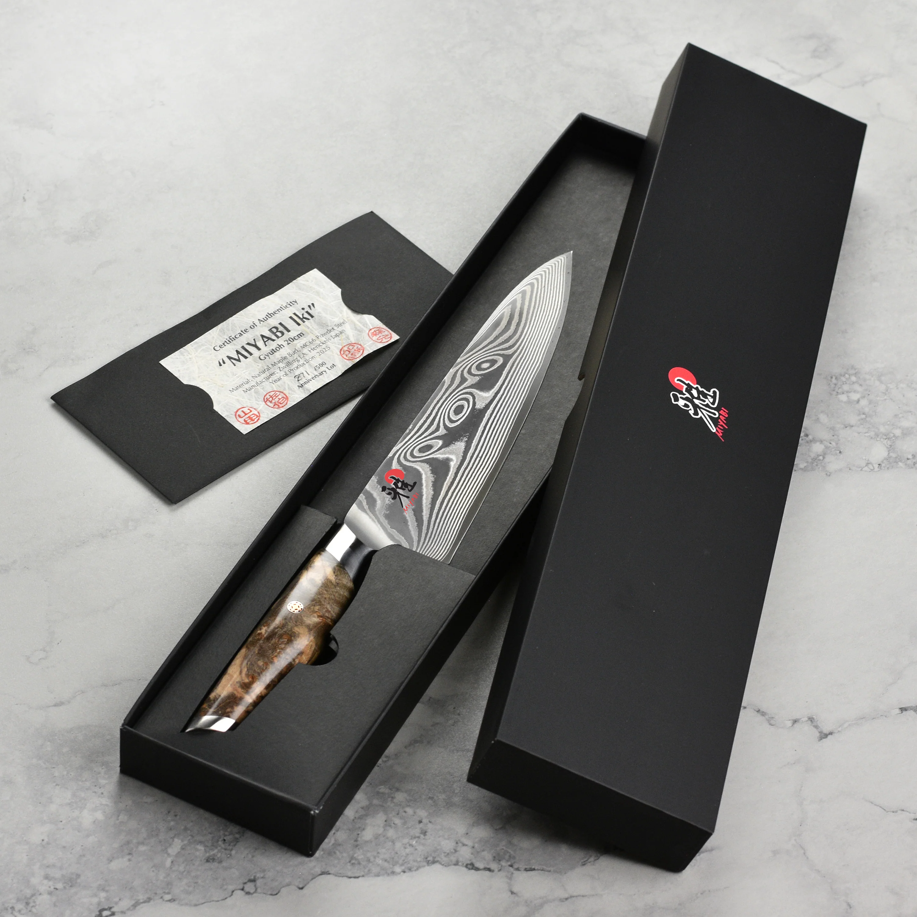 Miyabi Iki Anniversary 8" Gyuto - Image 5