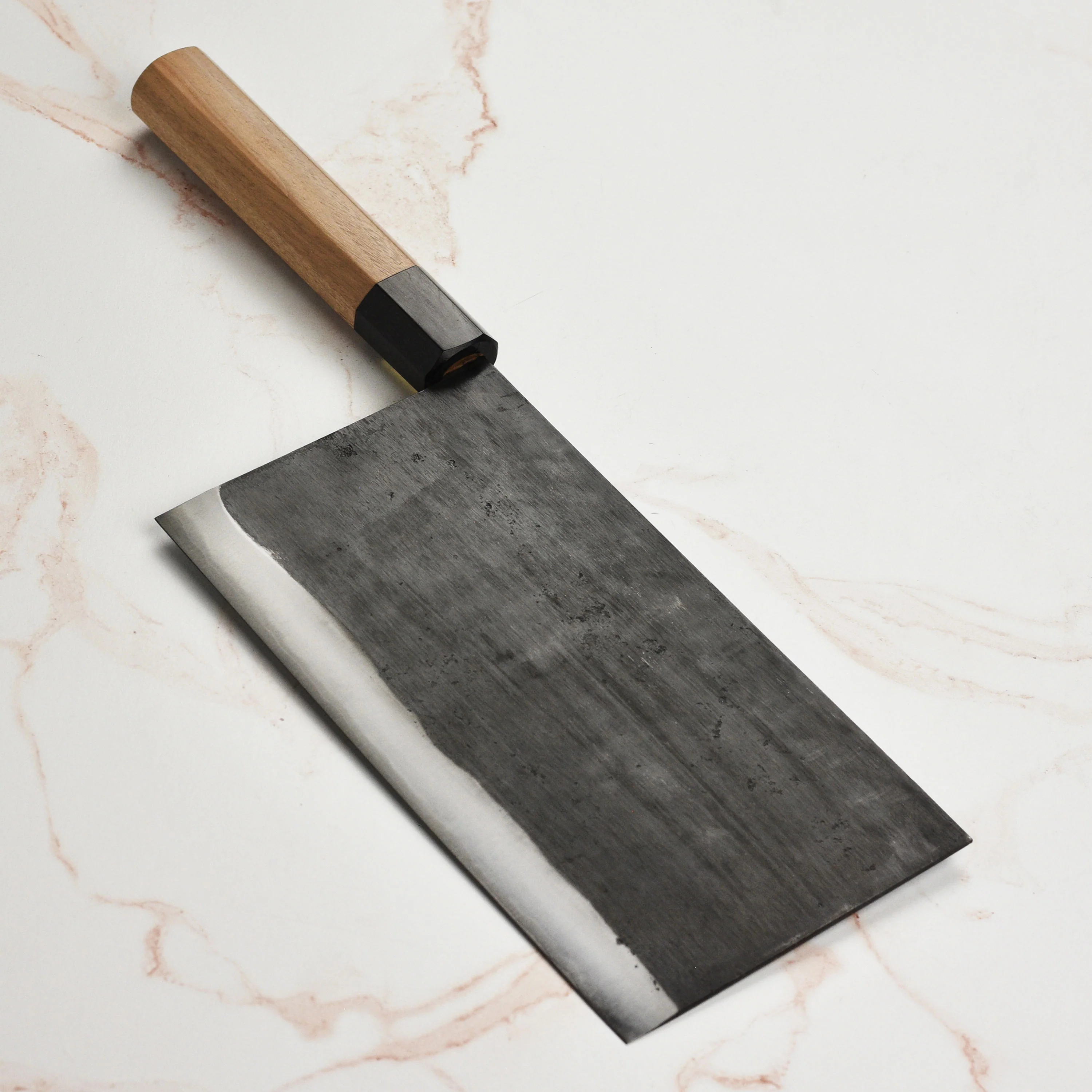 Moritaka 8.25" Aogami Super Carbon Steel Chinese Chef's Knife - Image 6
