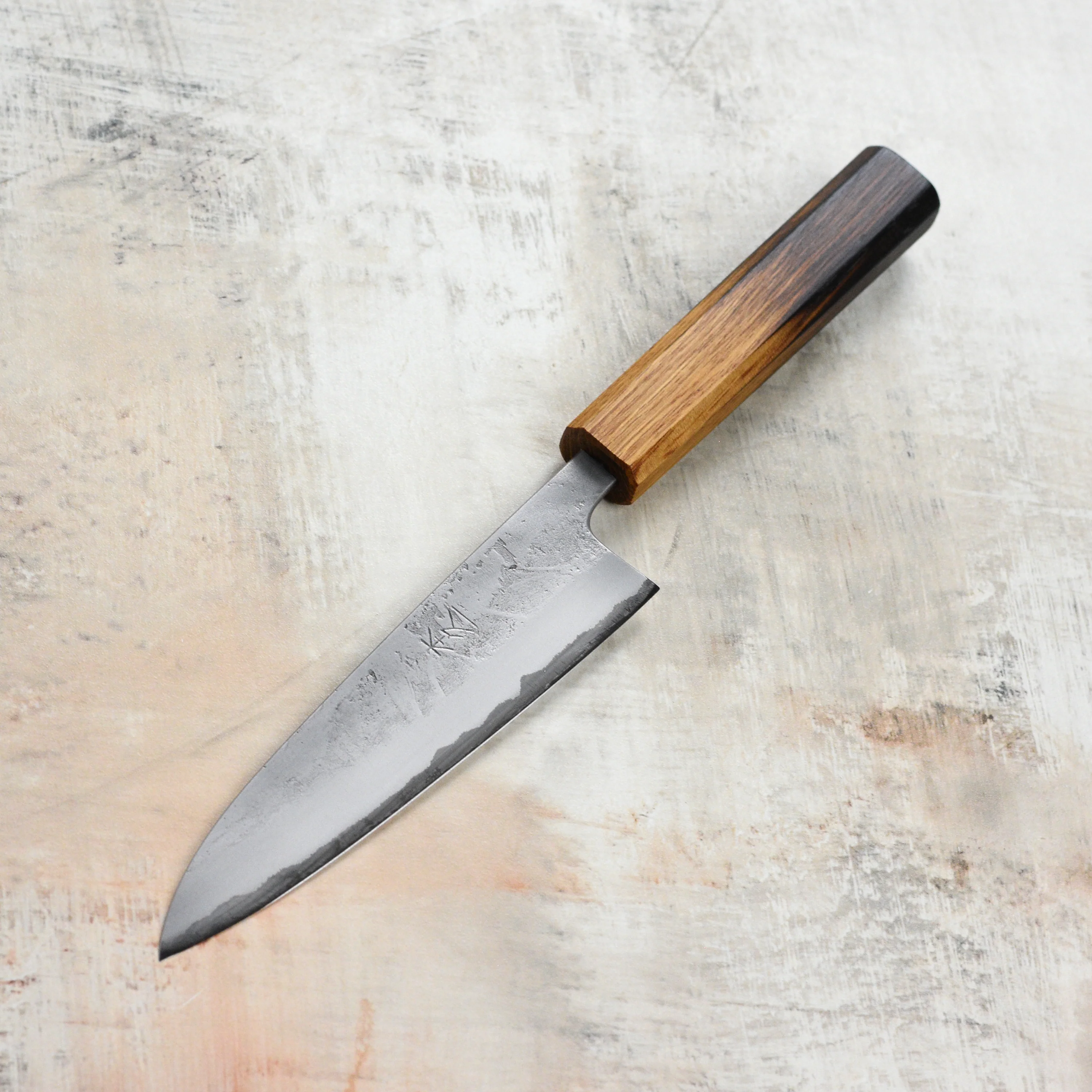 Motokyuuichi Aogami #2 Nashiji Stainless Clad 5.9" Petty - Image 3