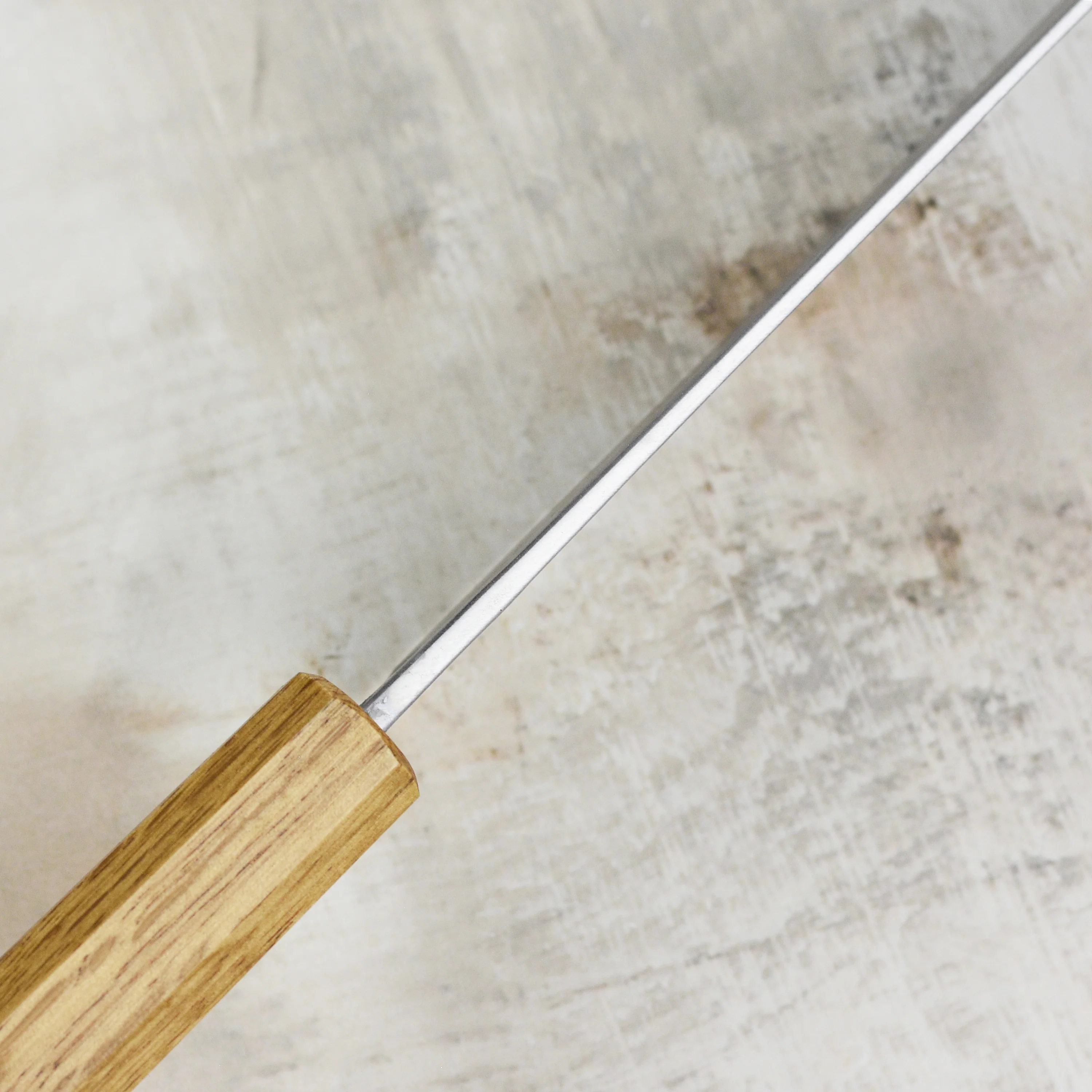 Motokyuuichi Aogami #2 Nashiji Stainless Clad 6.5" Nakiri - Image 3