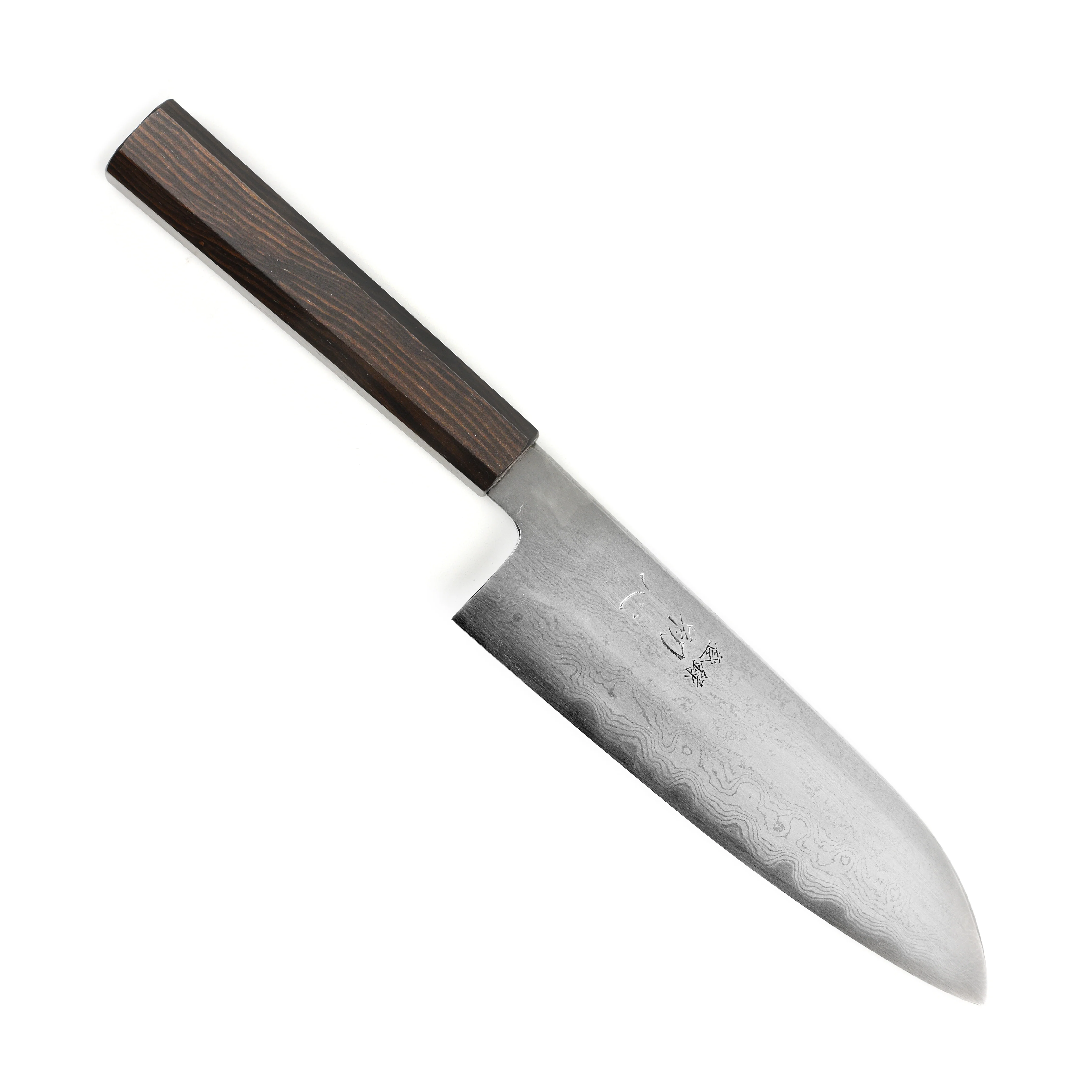 Nakagawa Aogami #1 Damascus 7" Santoku - Image 4