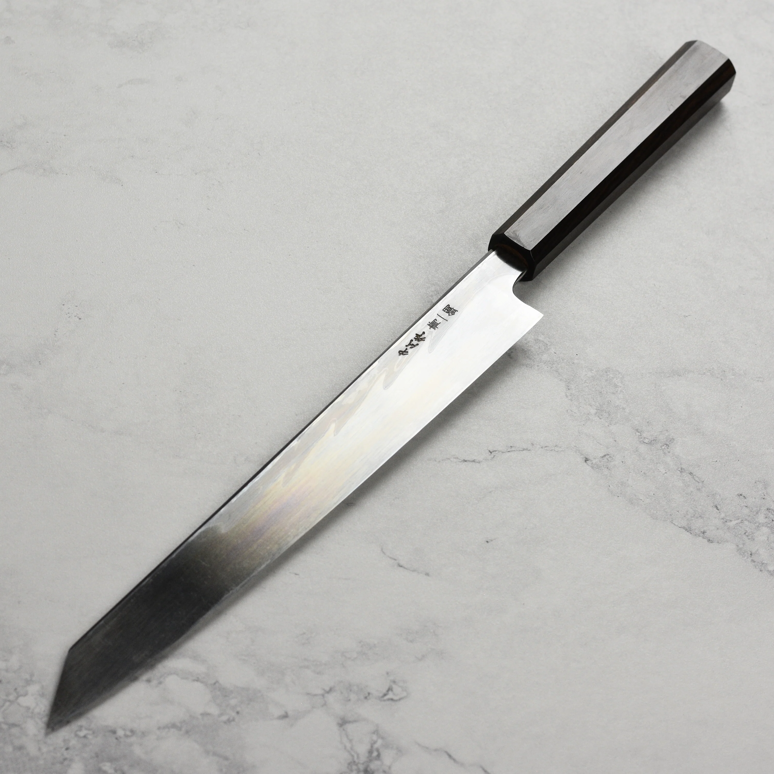 Nakagawa Aogami #1 Damascus 10.6" Single Bevel Kiritsuke Yanagiba - Image 6