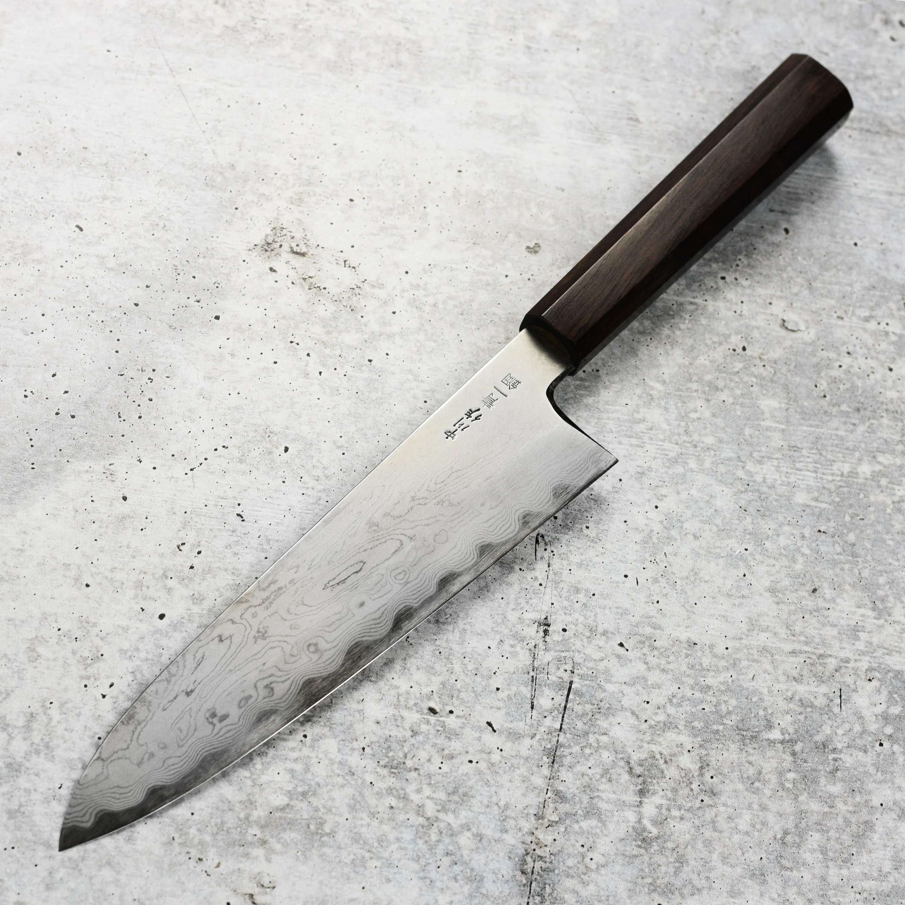 Nakagawa Aogami #1 Damascus 8.25" Gyuto - Image 5