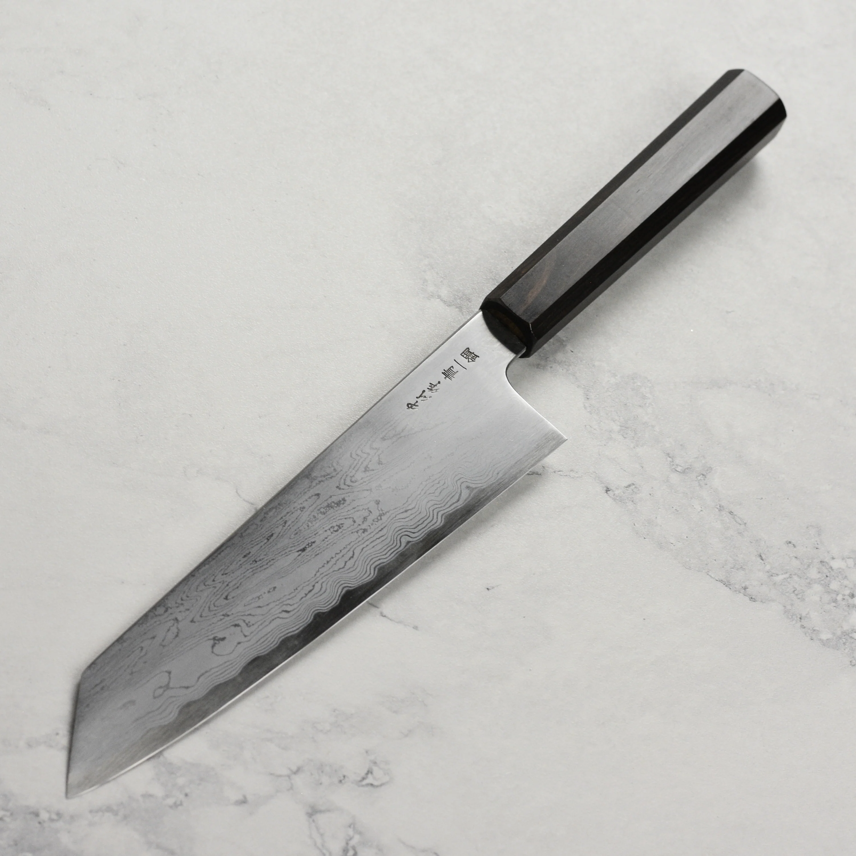 Nakagawa Aogami #1 Damascus 8.25" Kiritsuke - Image 6