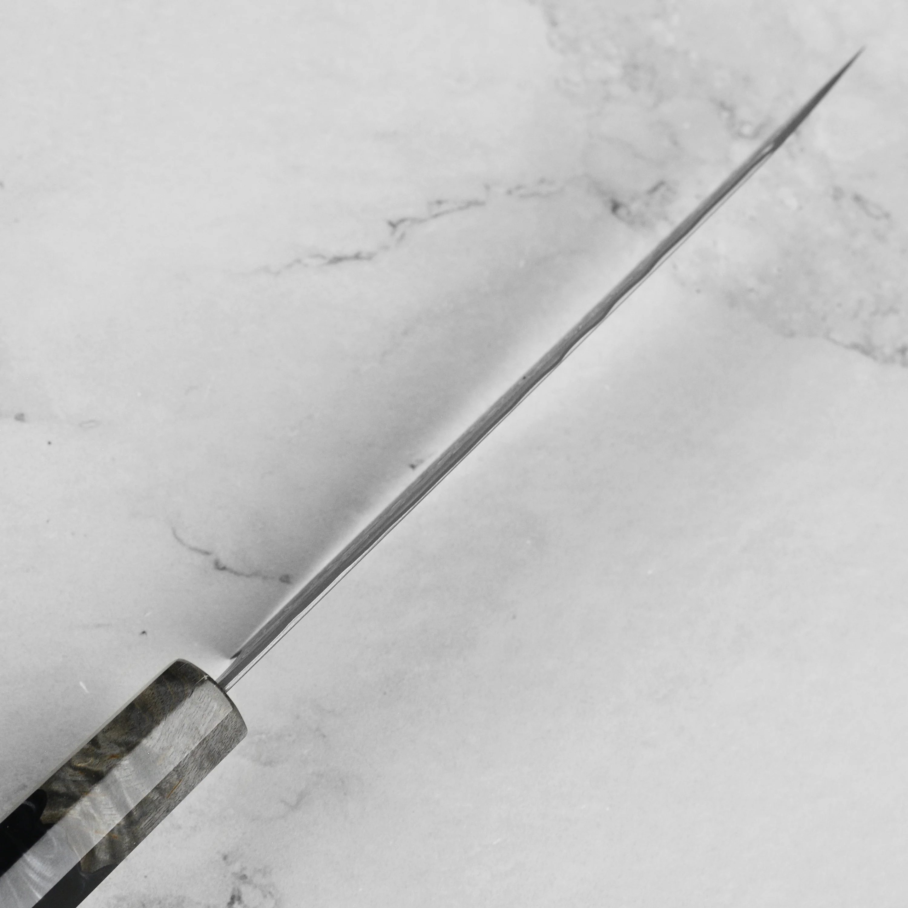 Nigara Anmon SG2 Damascus 5.9" Kiritsuke Petty - Image 6