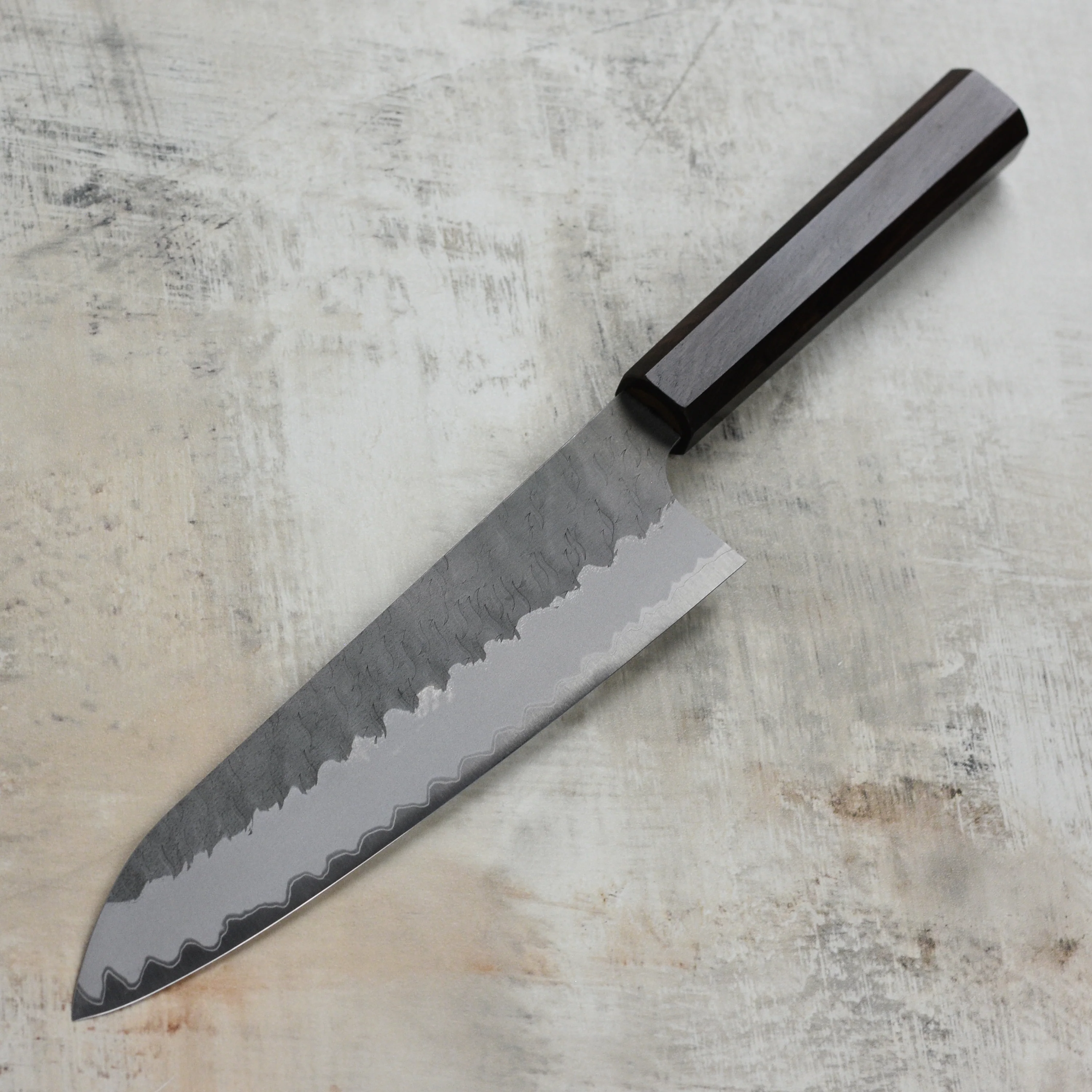 Nigara Aogami Super Migaki Tsuchime 8.25" Gyuto - Image 6