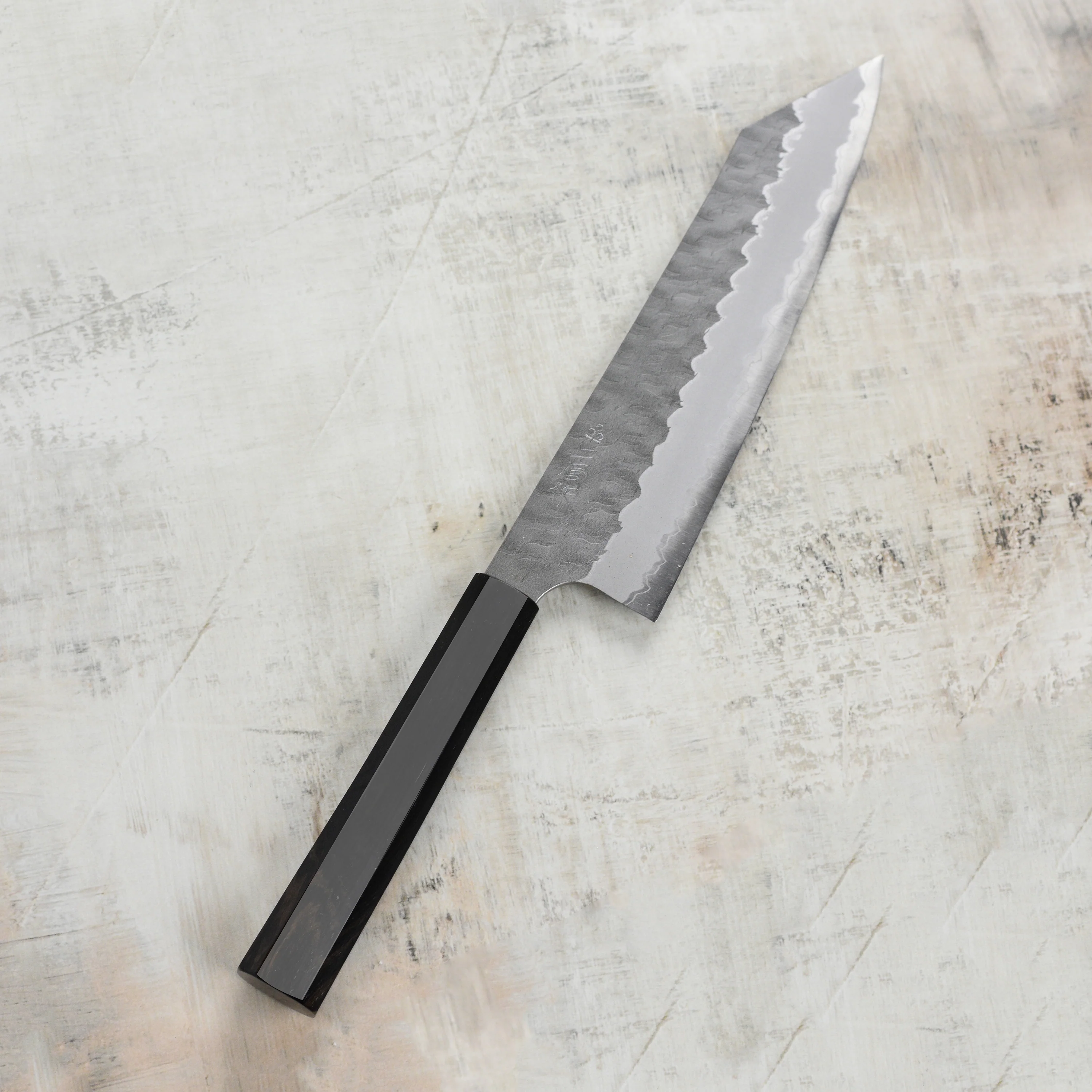 Nigara Aogami Super Migaki Tsuchime 8.25" Kiritsuke - Image 7