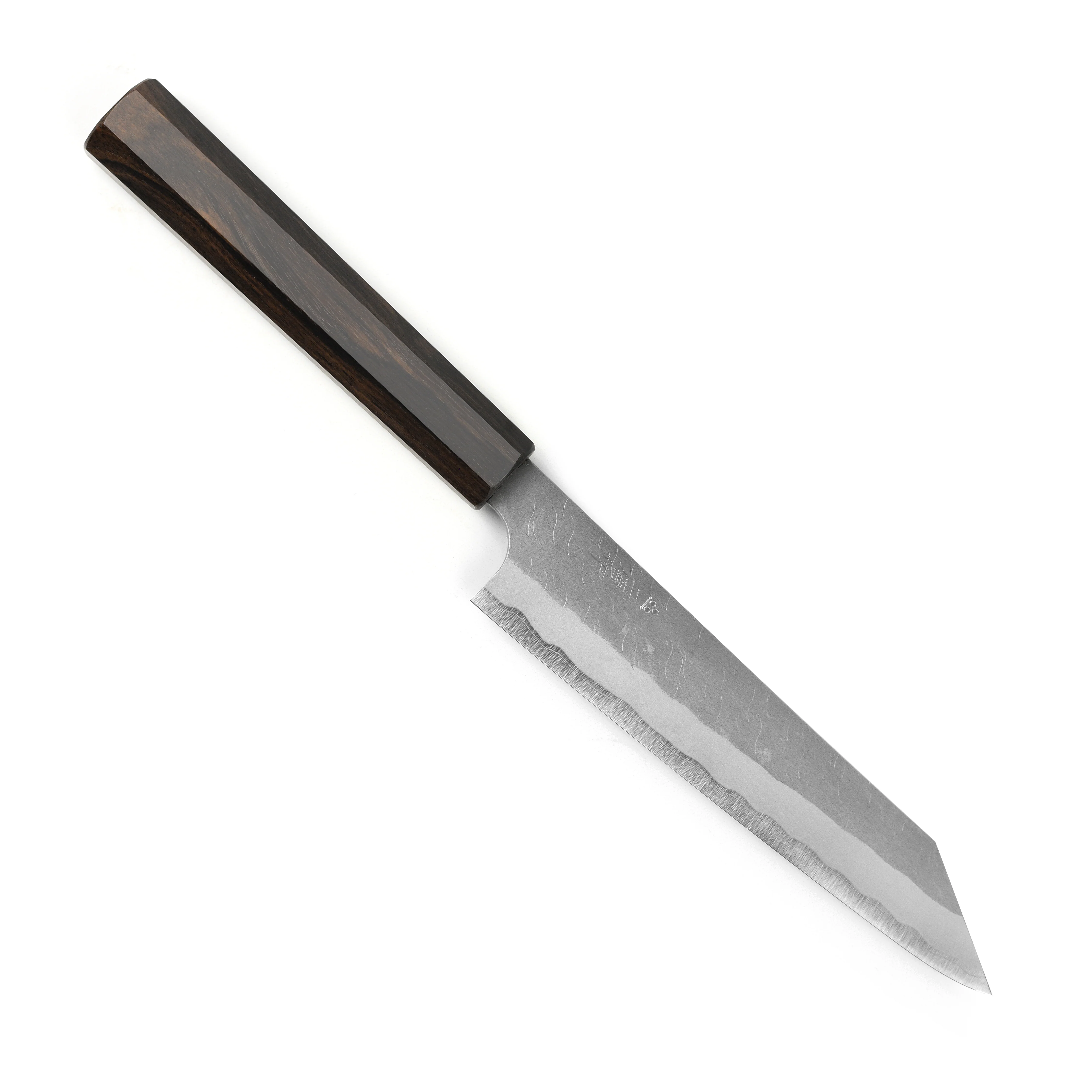 Nigara Aogami Super Migaki Tsuchime 5.9" Kiritsuke Petty - Image 7