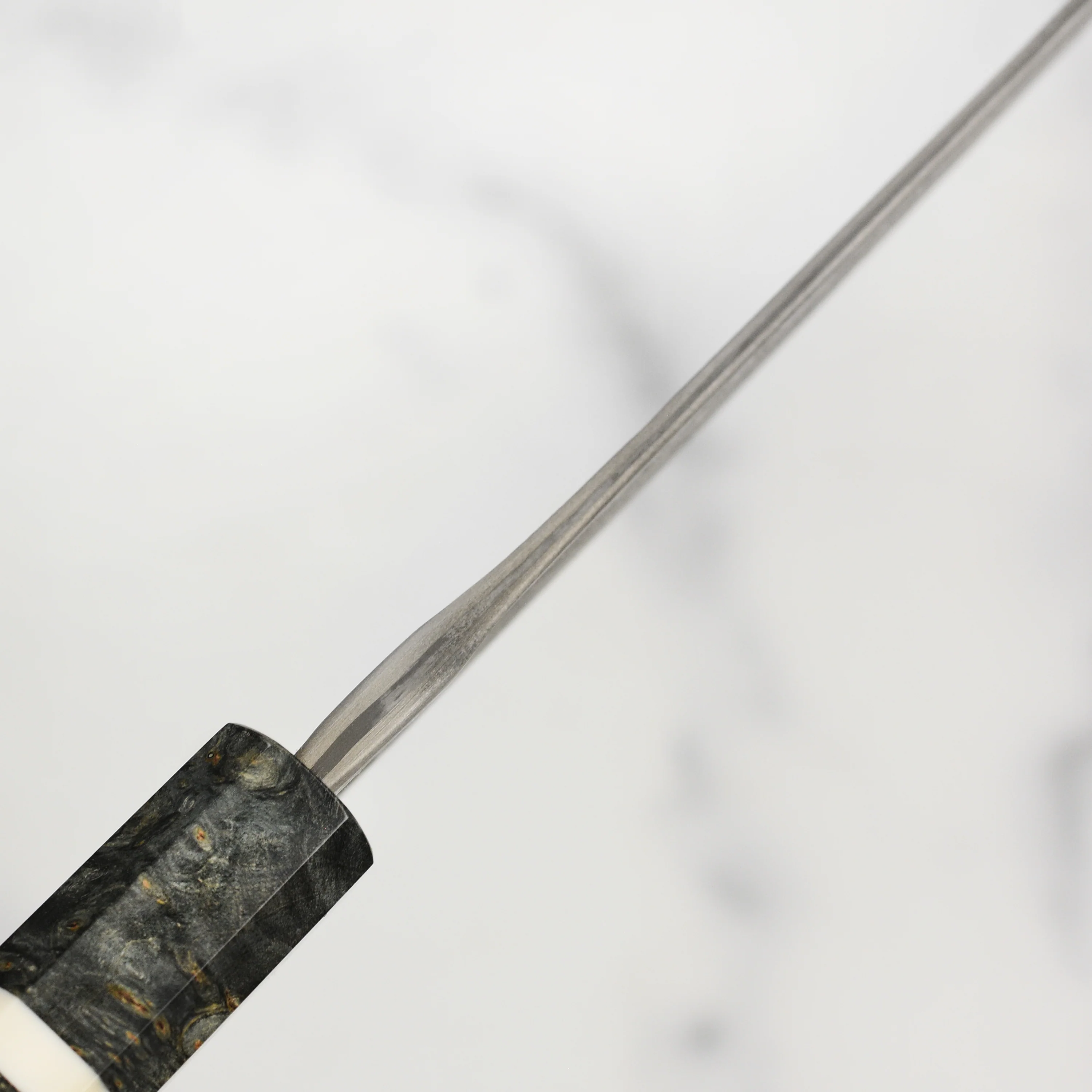 Nigara Ginsan Kurozome Damascus 8.25" Gyuto - Image 3