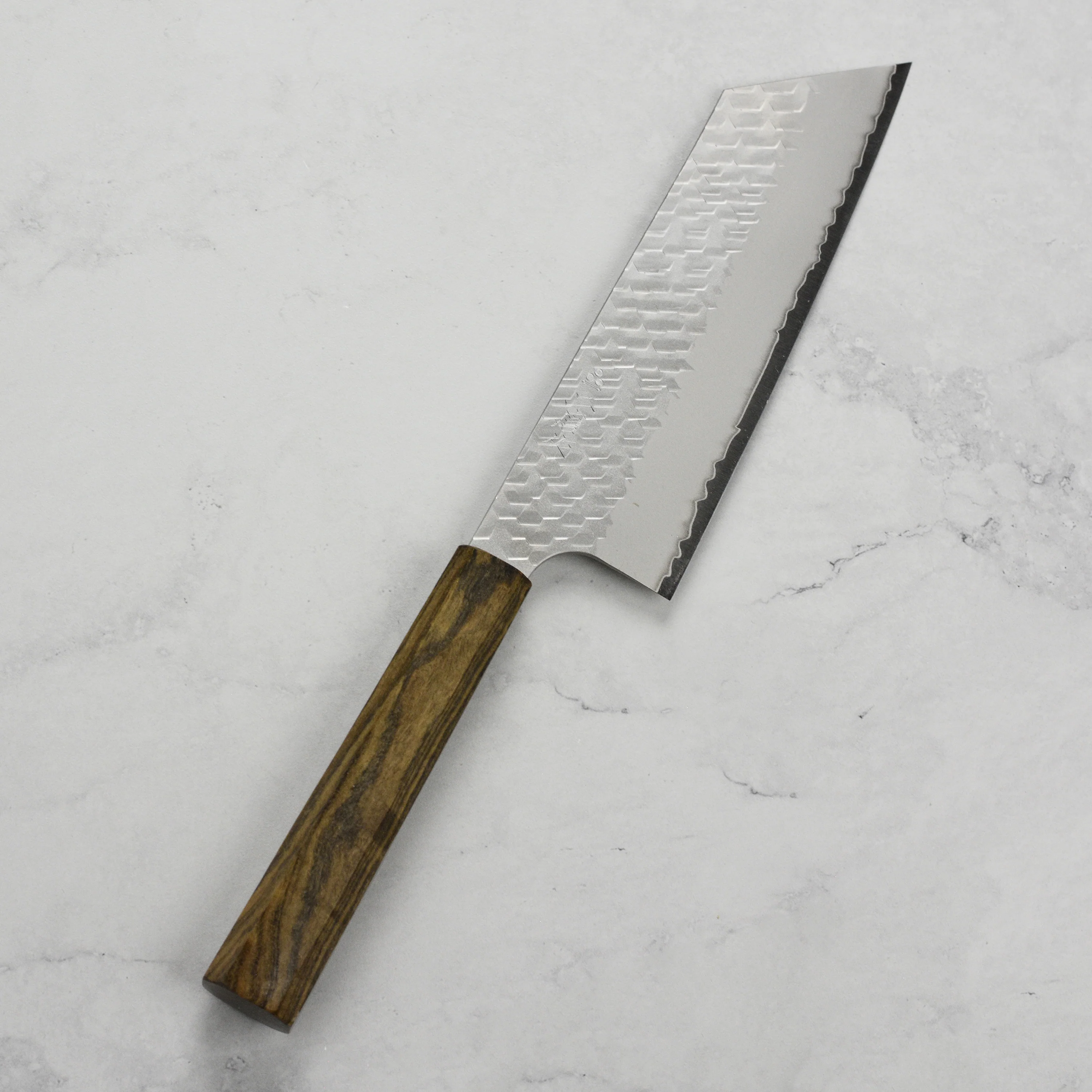 Nigara SG2 Migaki Tsuchime 7" Kiritsuke Nakiri - Image 8