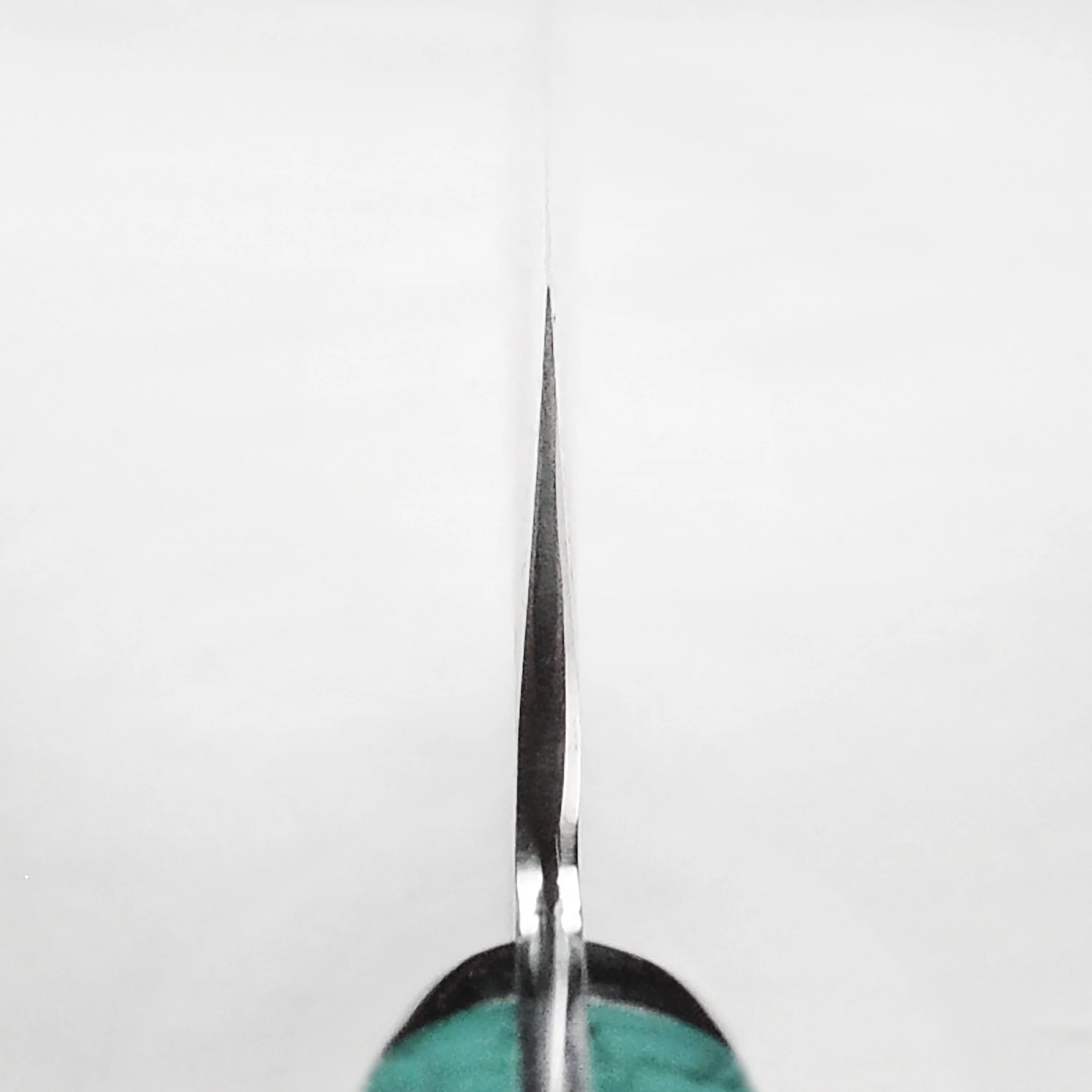 Nigara SG2 Migaki Tsuchime 5.9" Kiritsuke Petty, Green Turquoise - Image 9