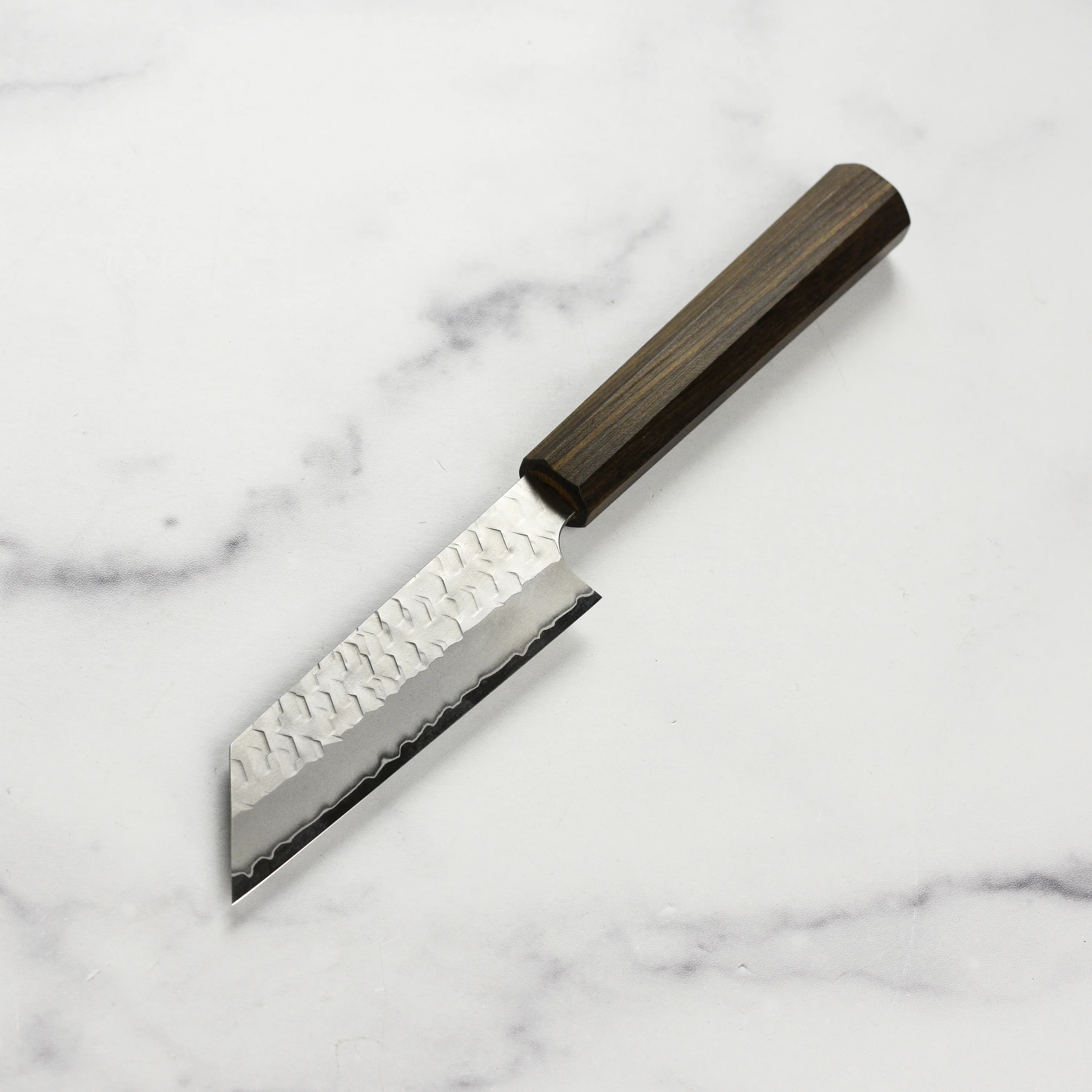 Nigara SG2 Migaki Tsuchime 4.75" Kiritsuke Paring - Image 7