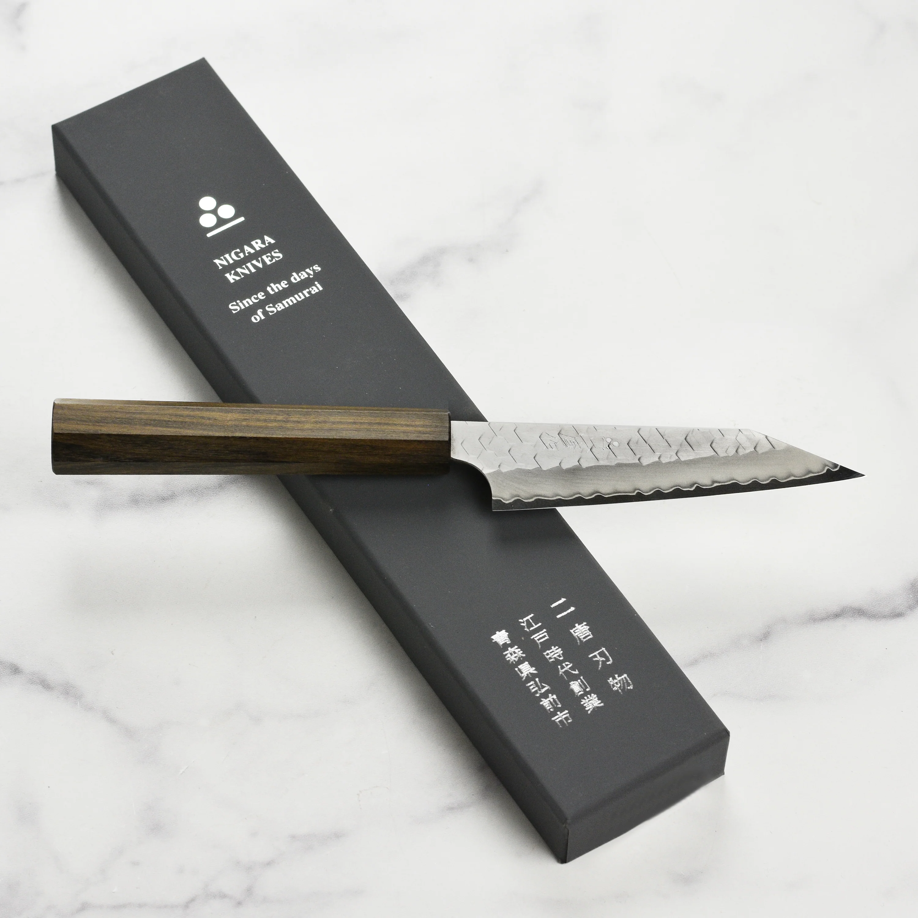 Nigara SG2 Migaki Tsuchime 4.75" Kiritsuke Petty - Image 6