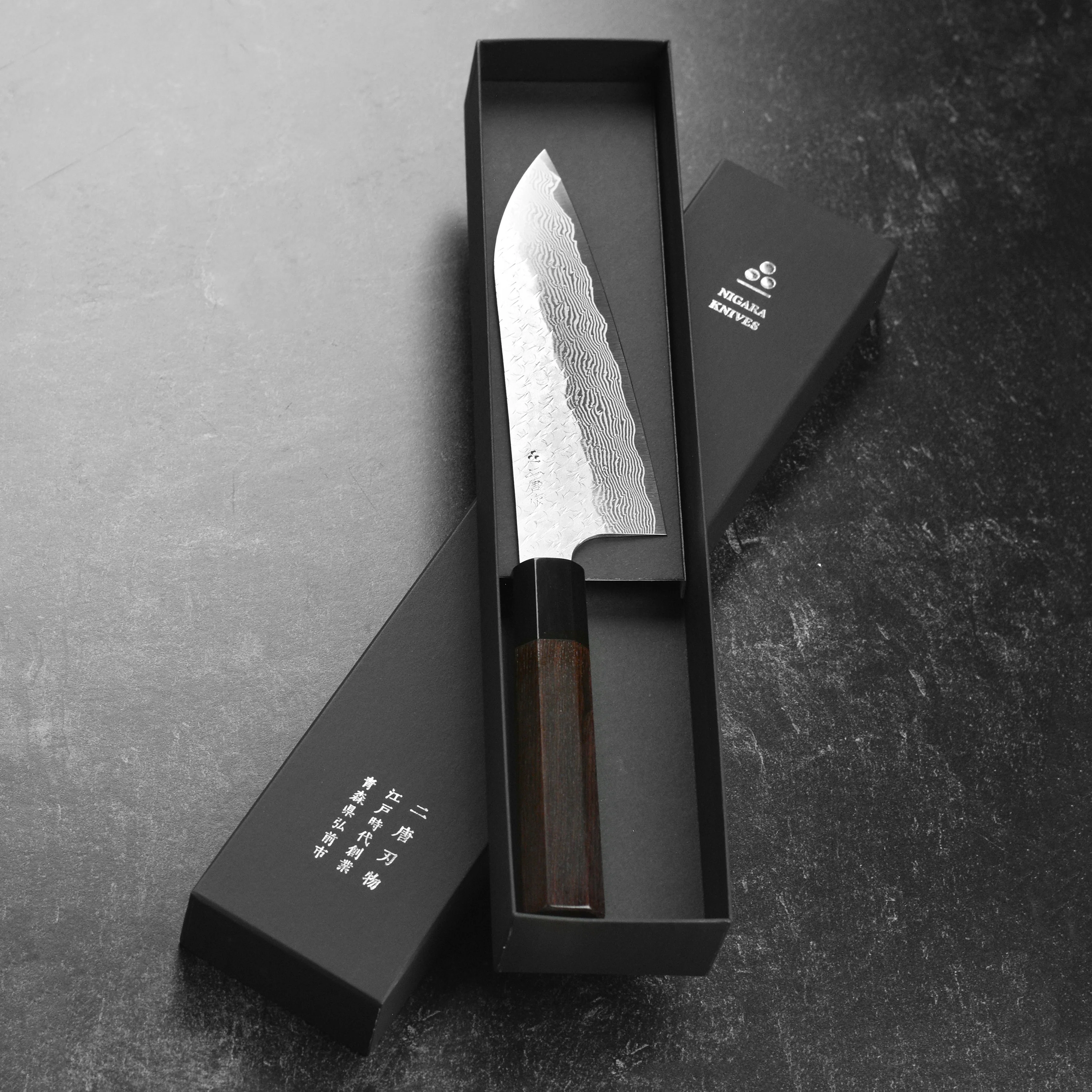 Nigara SPG STRIX 7" Santoku - Image 4