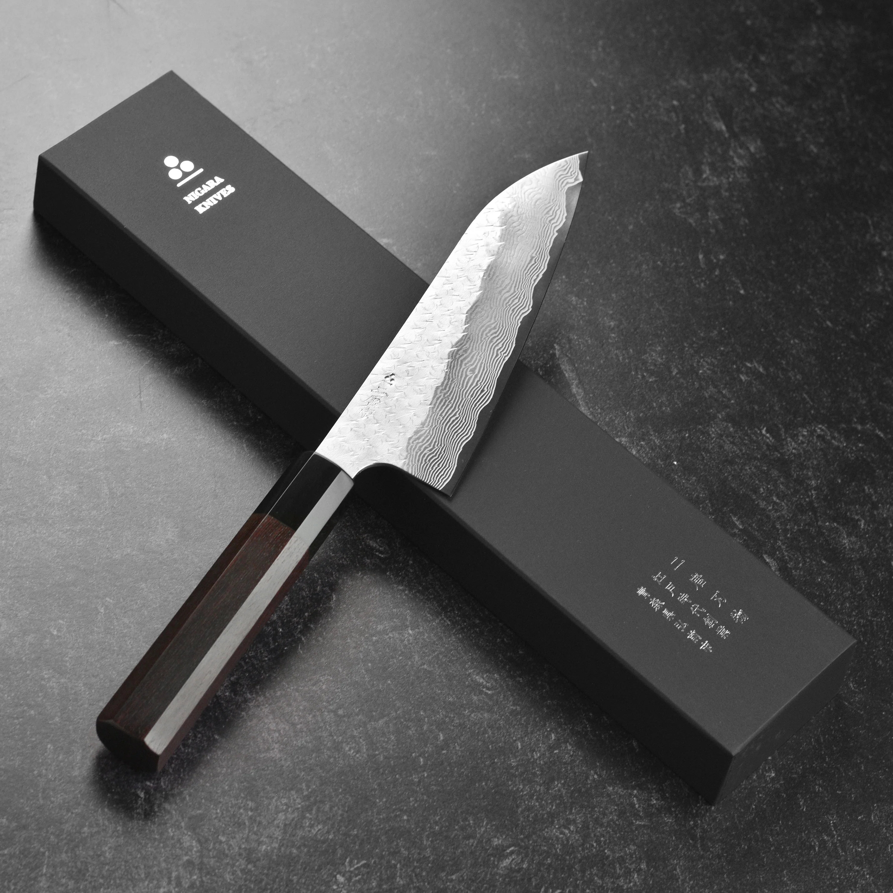 Nigara SPG STRIX 7" Santoku - Image 6