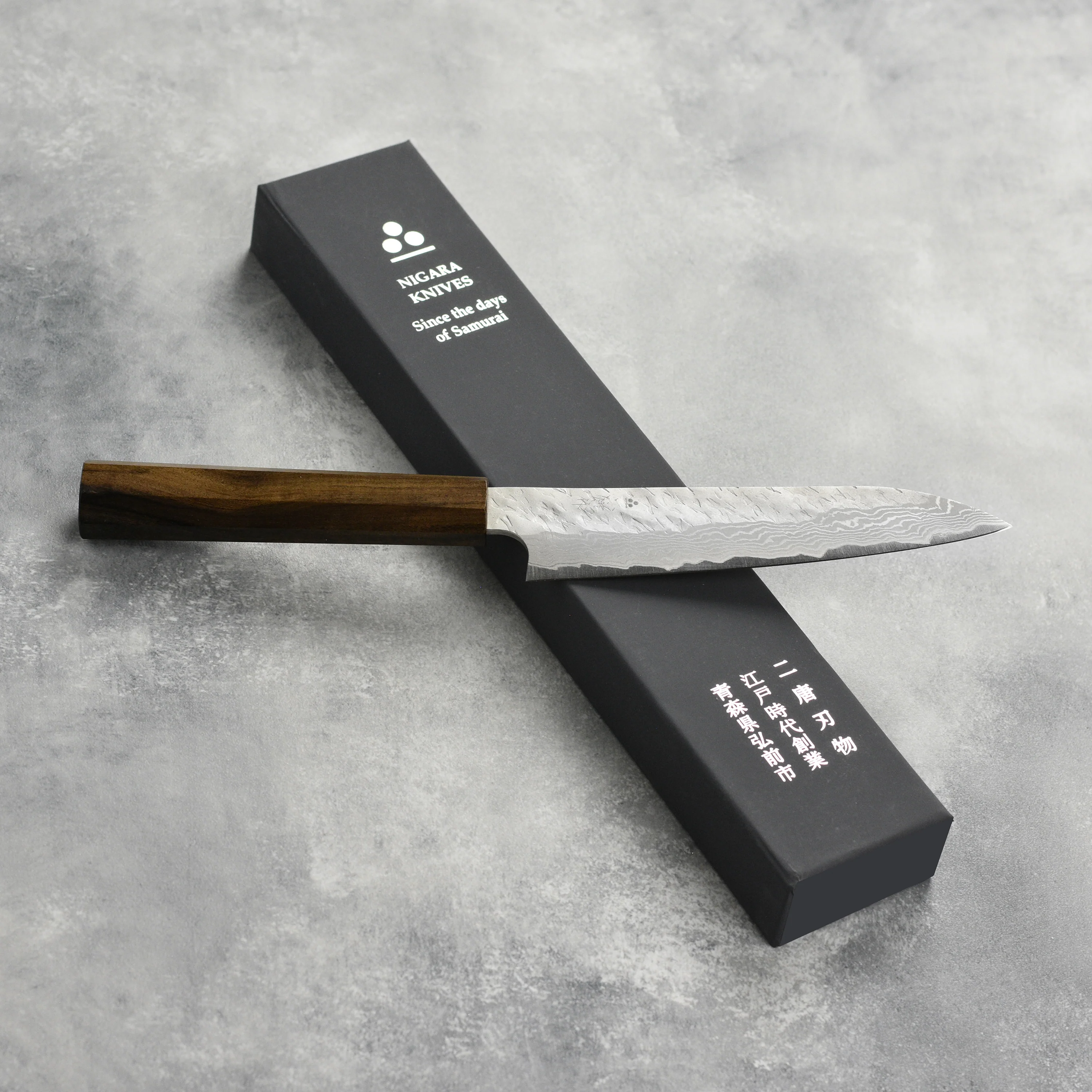 Nigara VG10 Tsuchime Damascus 5.9" Petty - Image 6