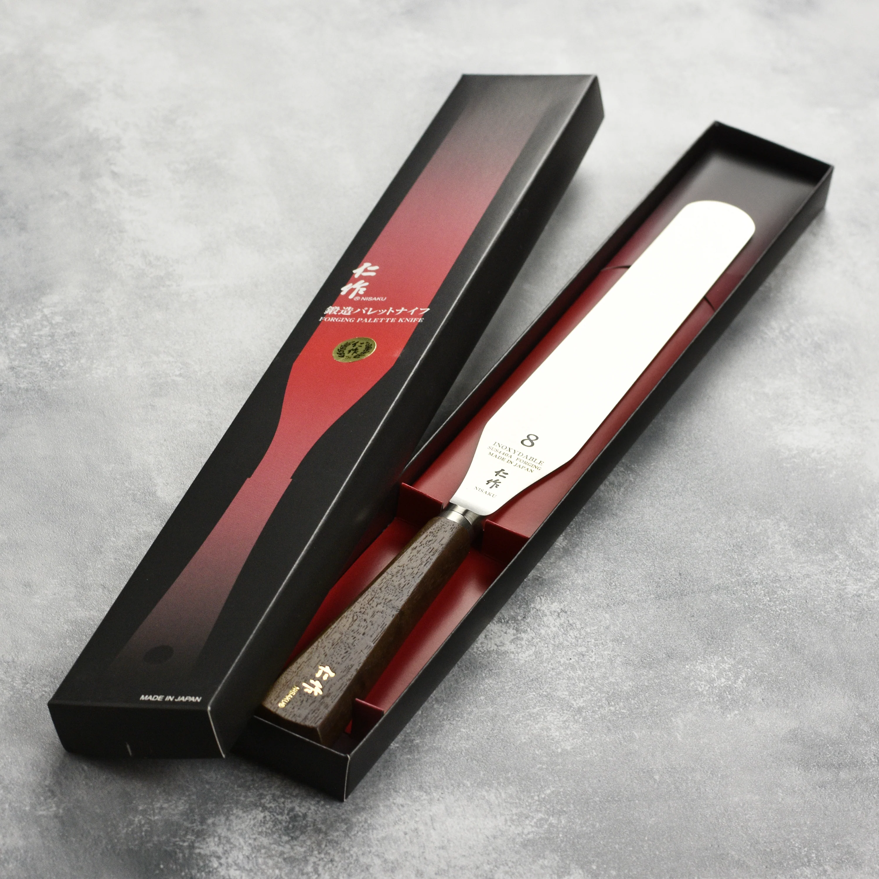 Nisaku 8" Forged Palette Knife - Image 6