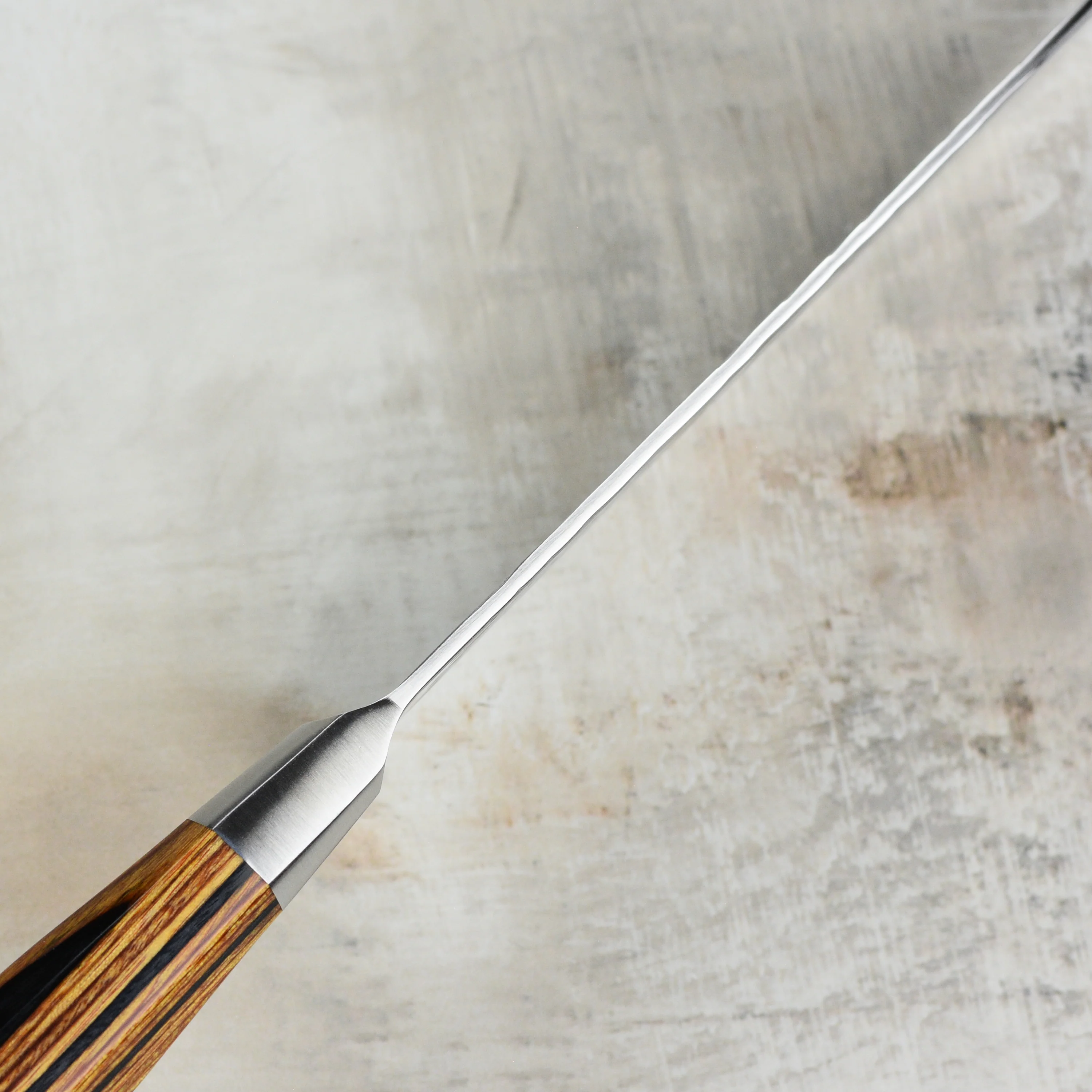 Ono Suzukaze SG2 Damascus 7" Santoku Knife - Image 7