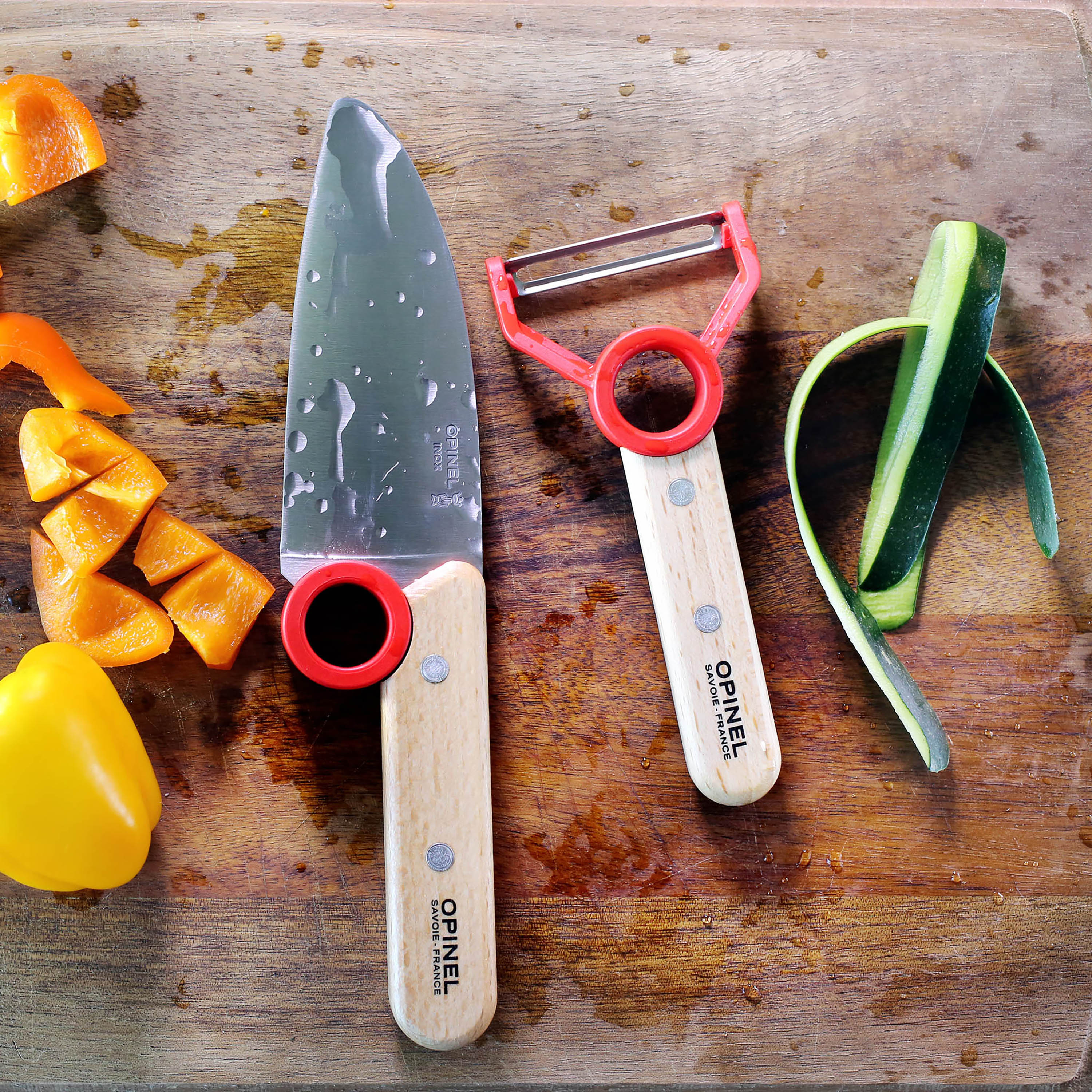 Opinel 3 Piece Le Petit Chef Children's Cooking Set