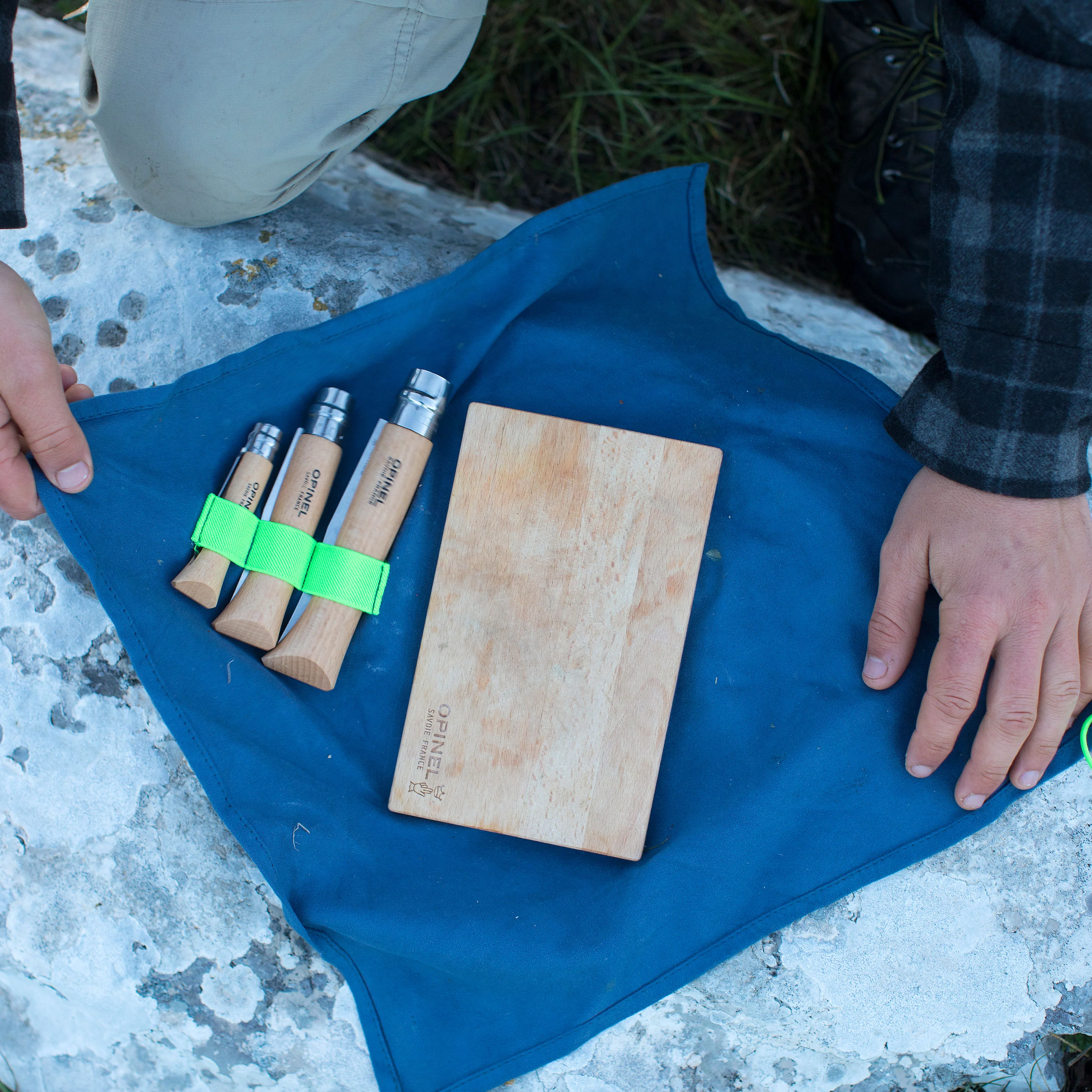 Opinel Nomad Outdoor Camping Folding Knife & Utensil Kit - Image 3
