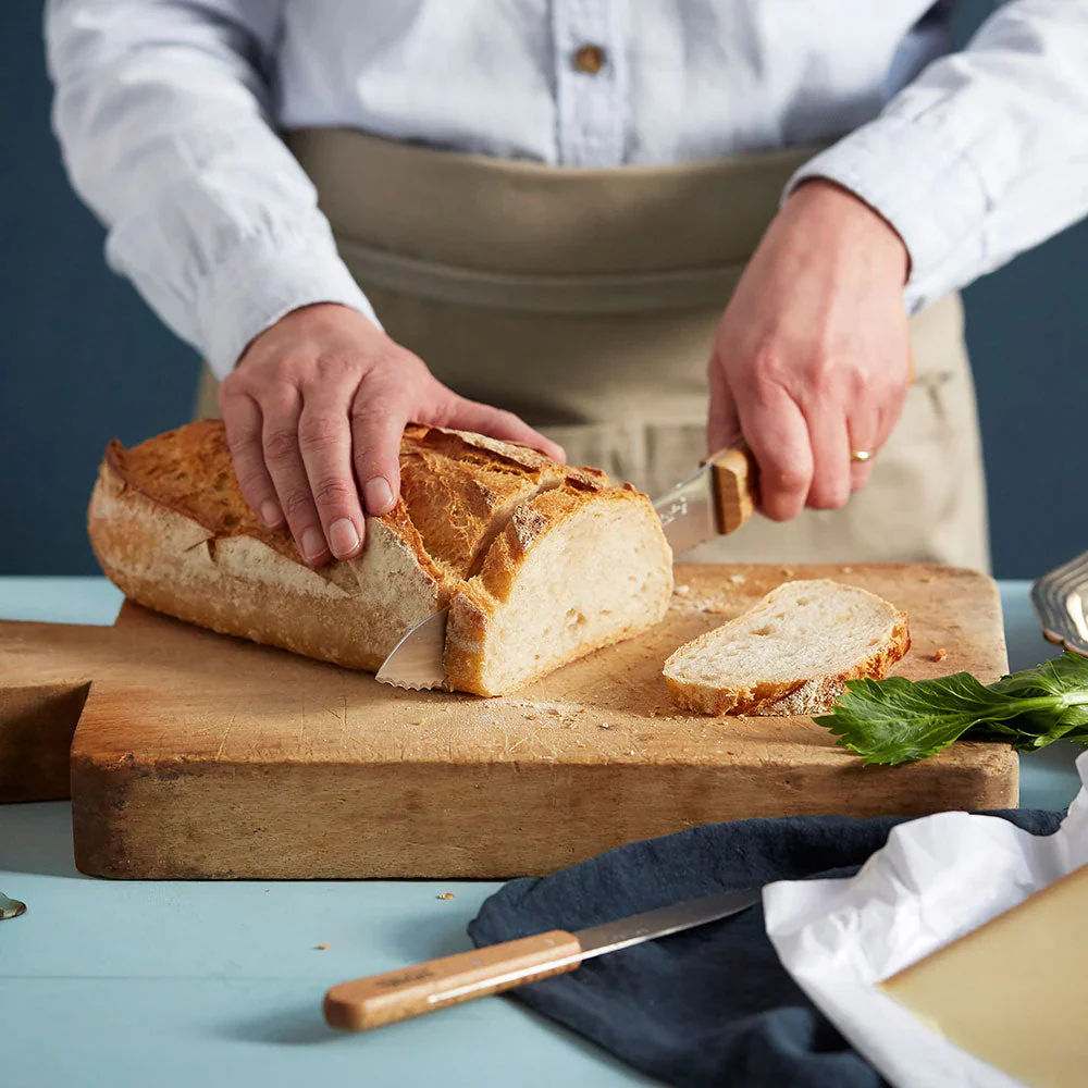 Opinel Parallele Olivewood 8.25" Bread Knife - Image 5