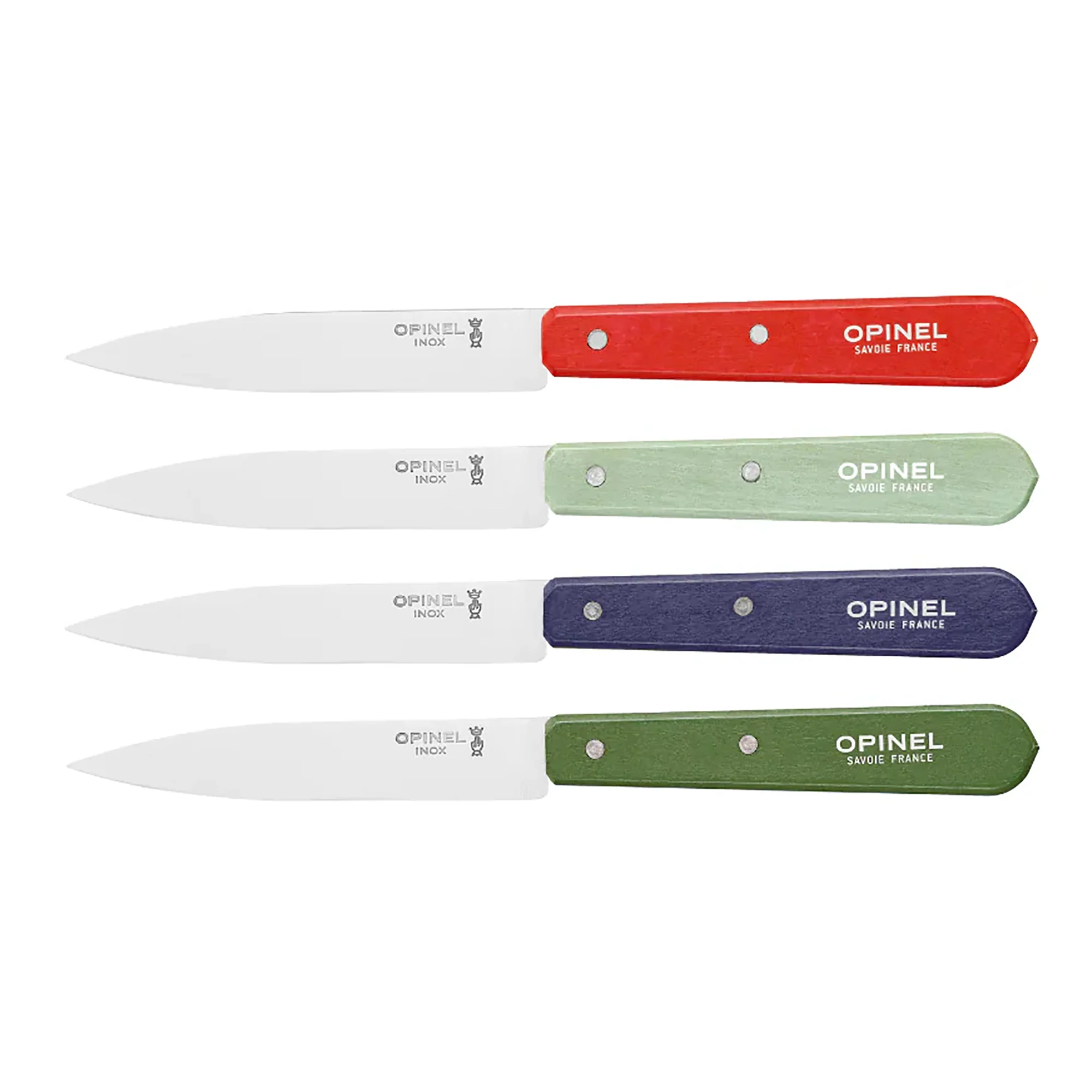 Opinel 4 Piece Paring Knife Set - Image 4
