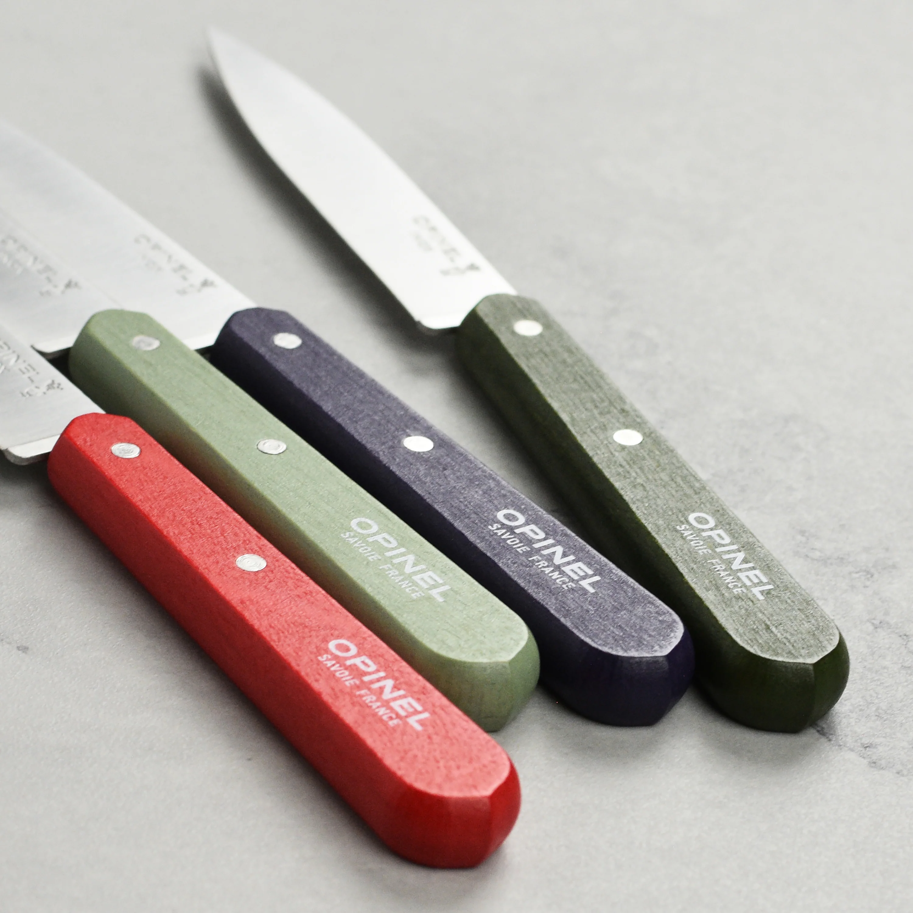 Opinel 4 Piece Paring Knife Set - Image 5