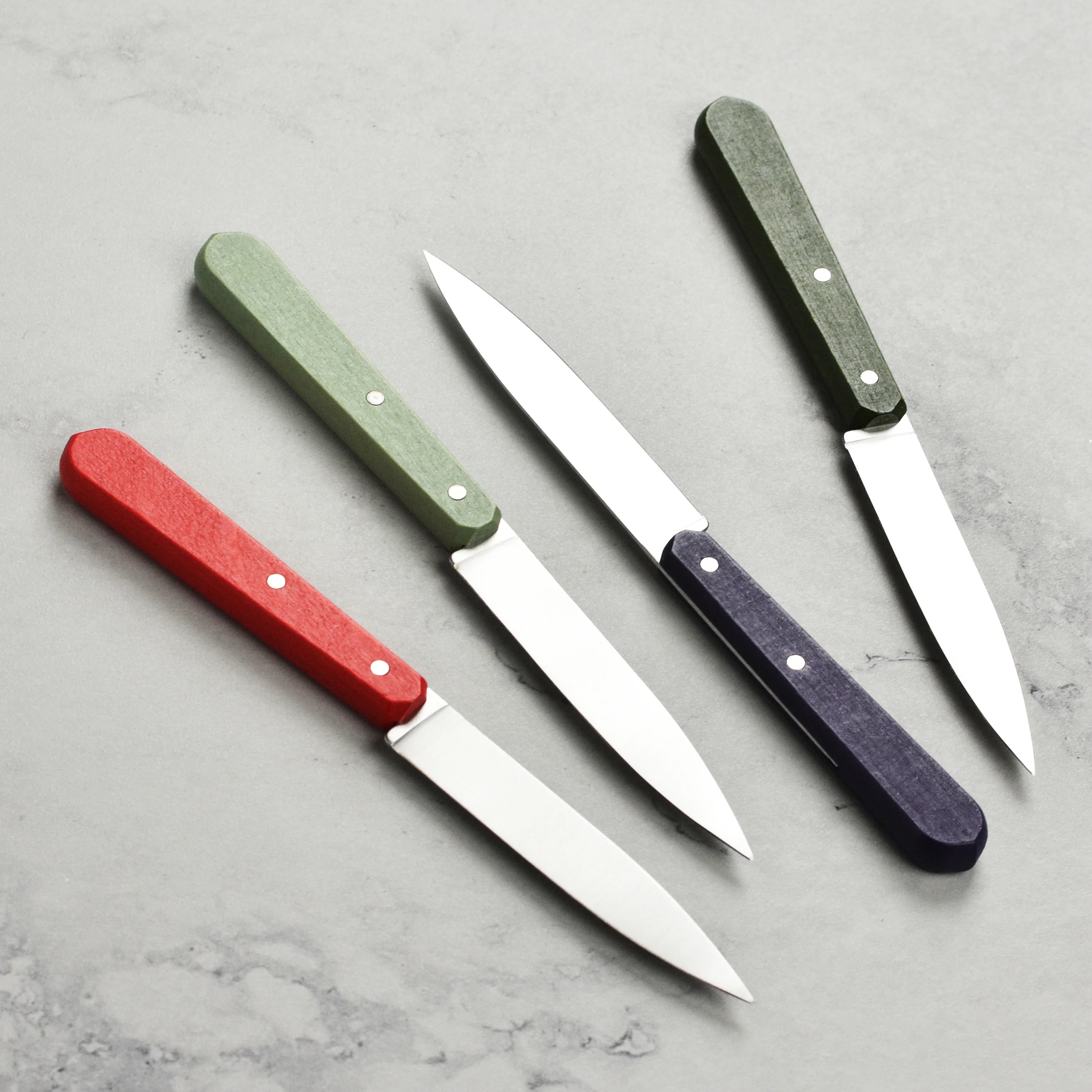 Opinel 4 Piece Paring Knife Set - Image 7
