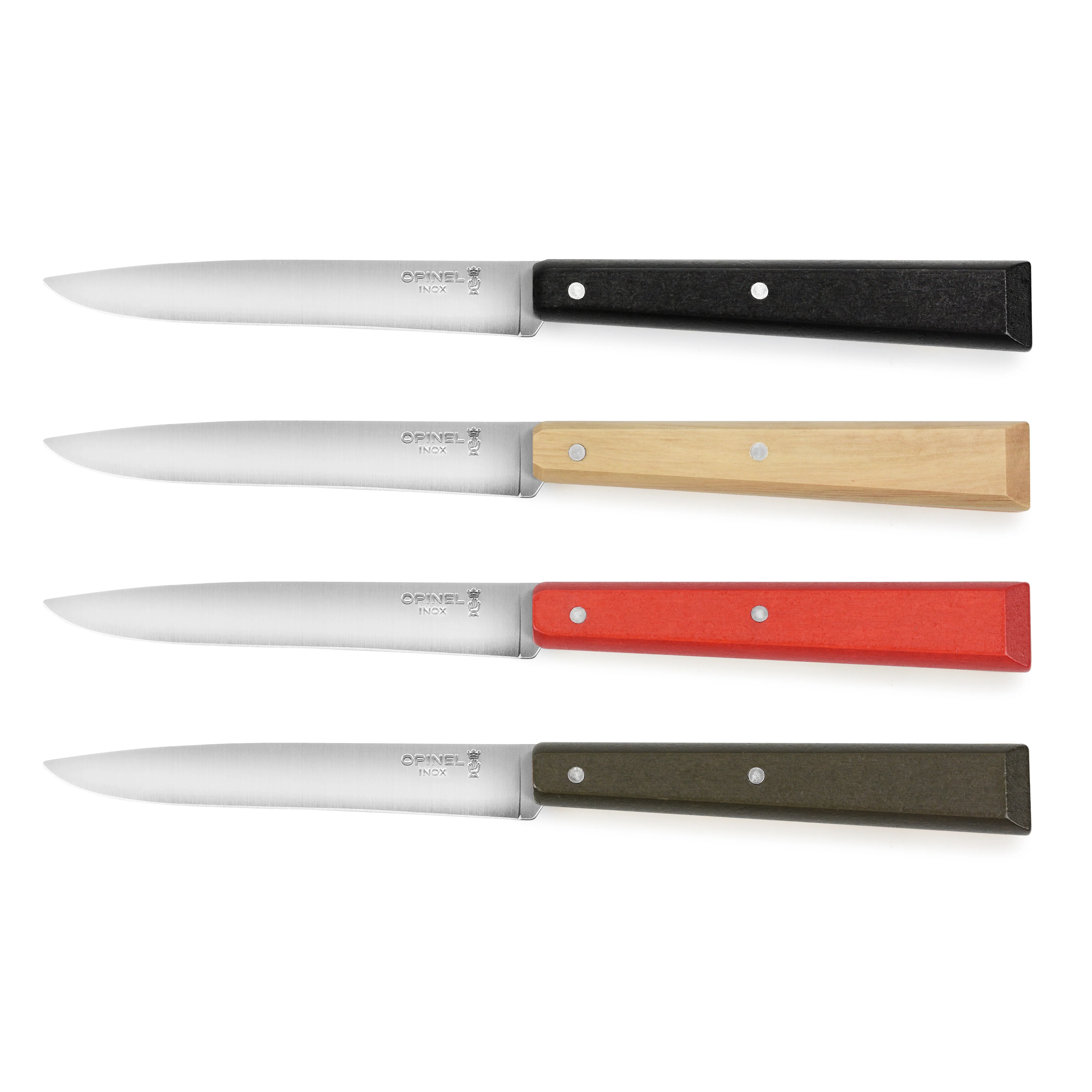 Opinel 4 Piece Loft Colors Steak Knife Set - Image 4