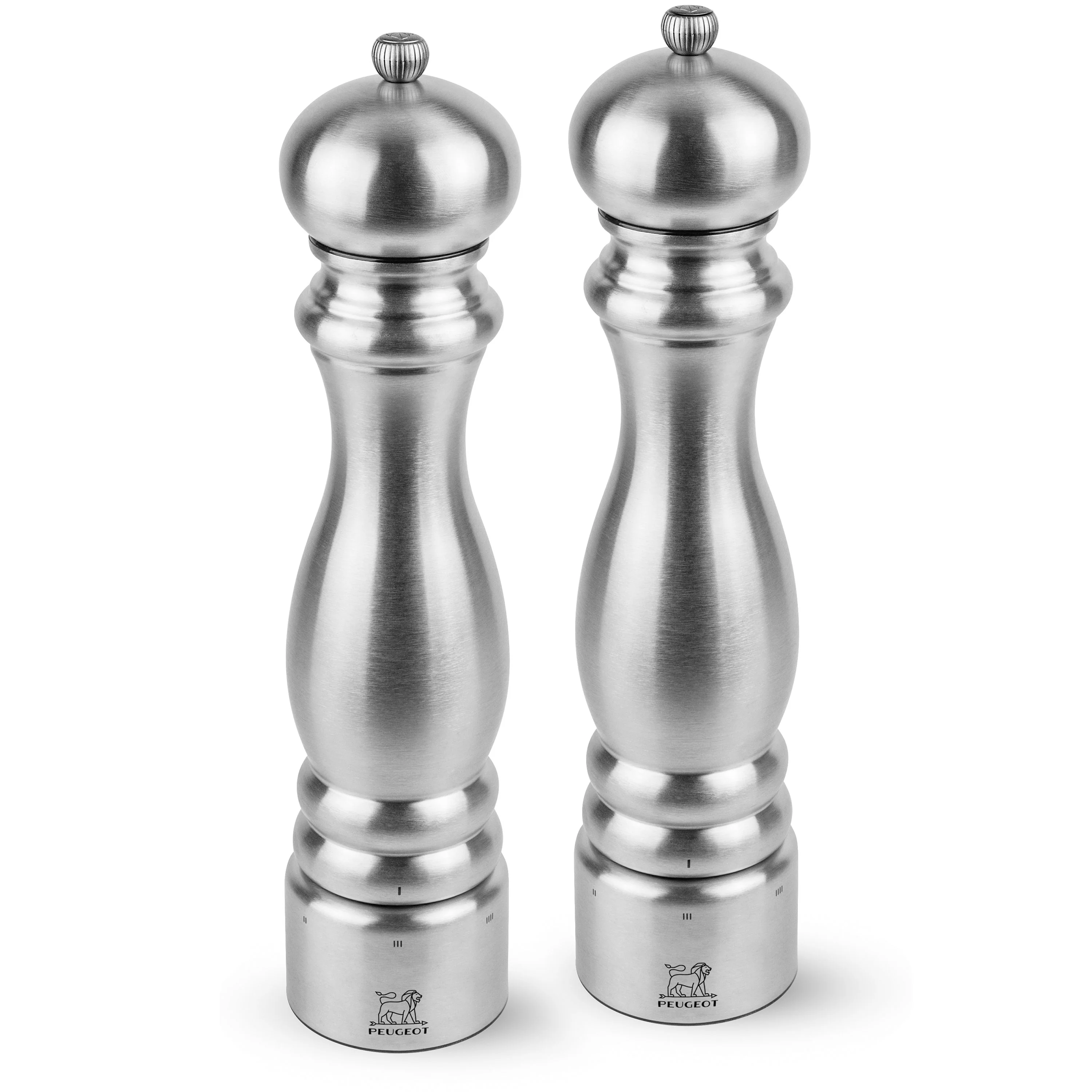 Peugeot Paris Stainless Steel 12" u'Select Salt & Pepper Mill Set - Image 4