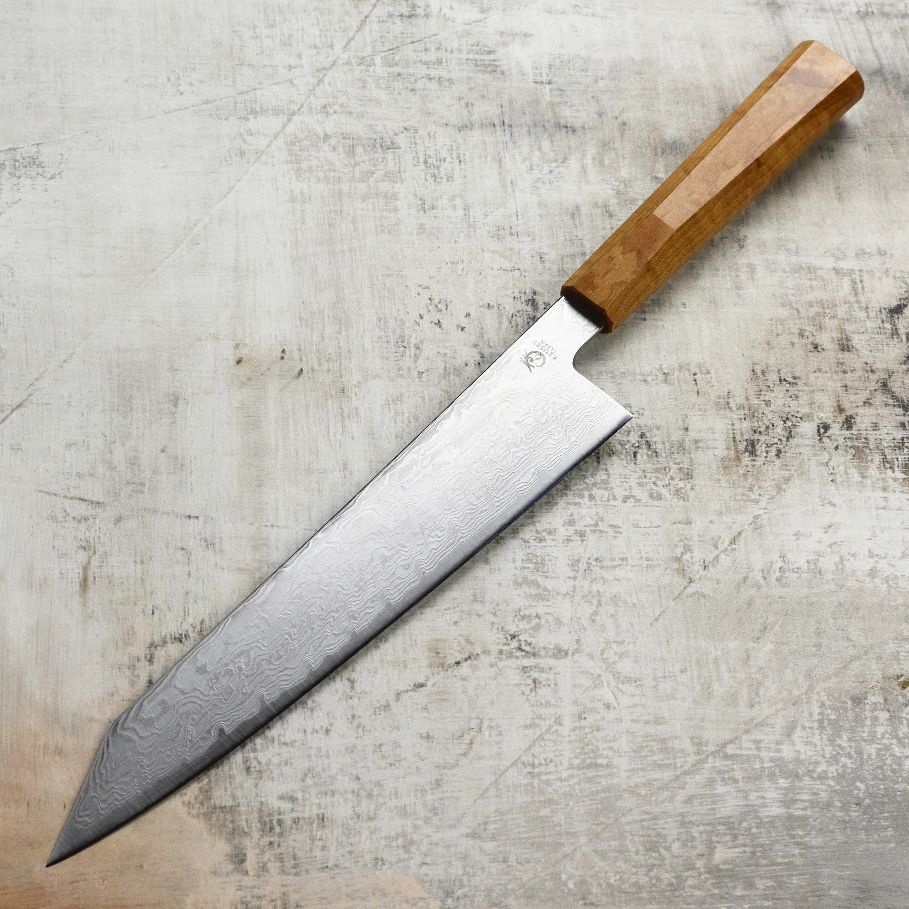 Ryusen Fukakuryu 9.4" Gyuto - Image 6