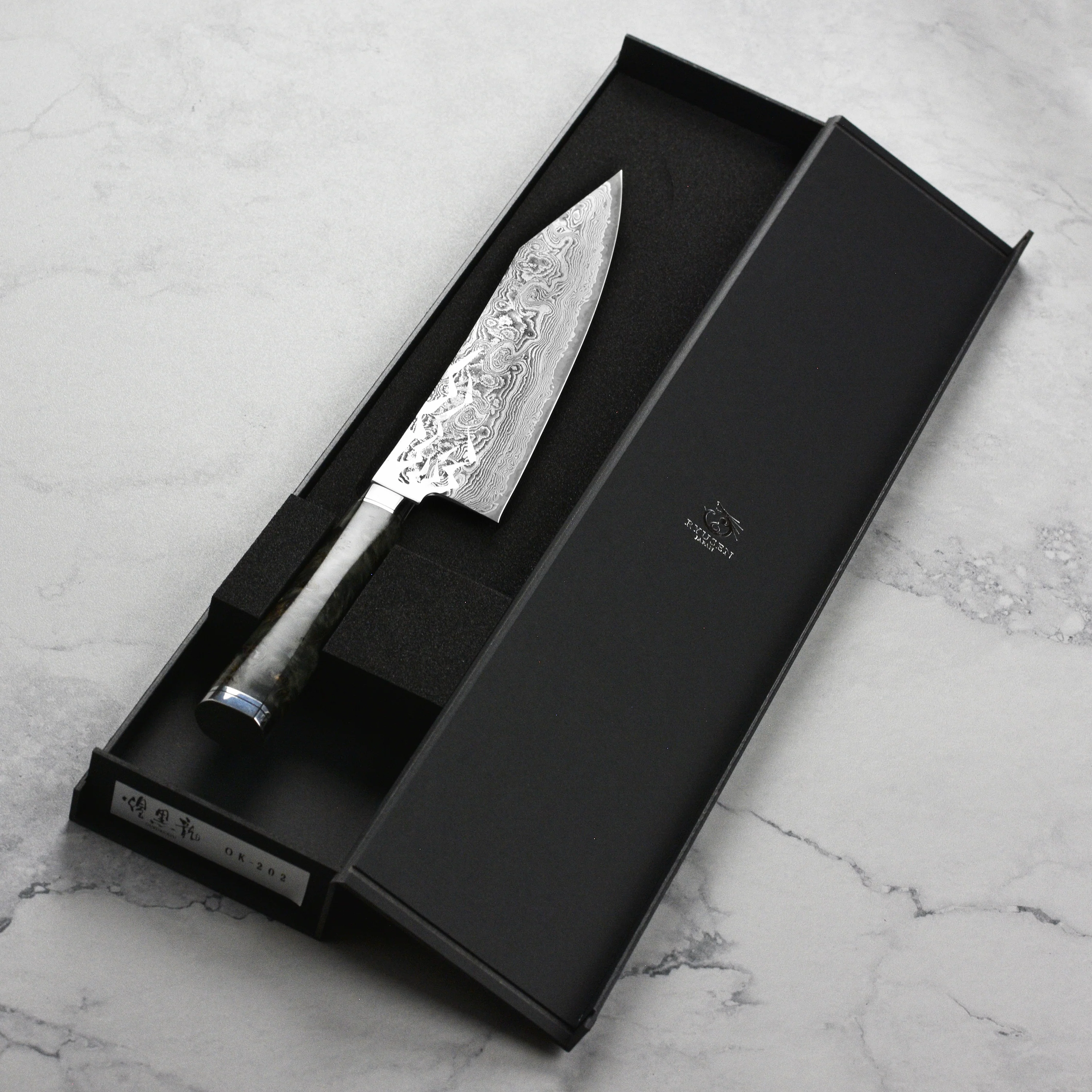 Ryusen Oukoku Ryu MT 8.25" Gyuto - Image 4