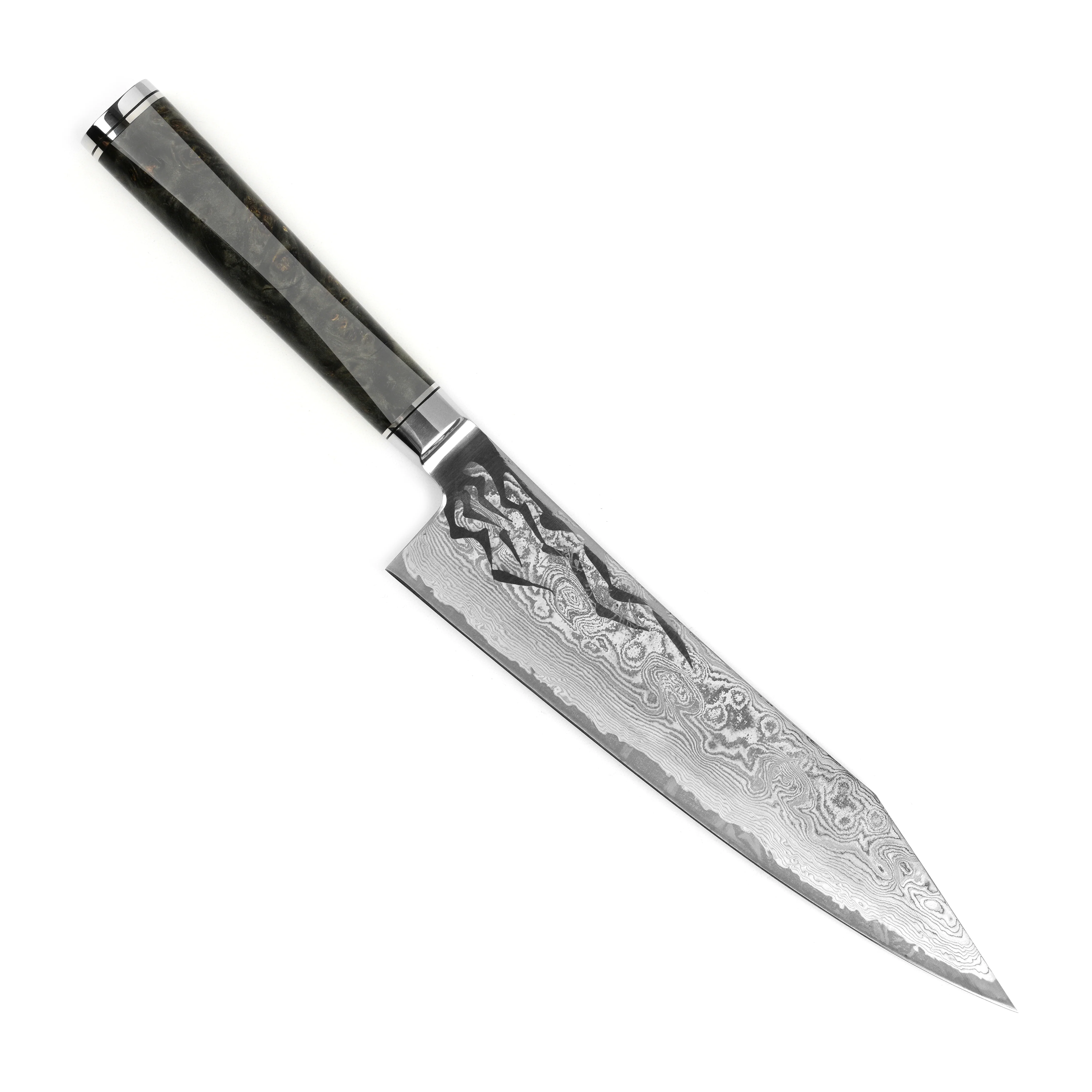 Ryusen Oukoku Ryu MT 8.25" Gyuto - Image 5