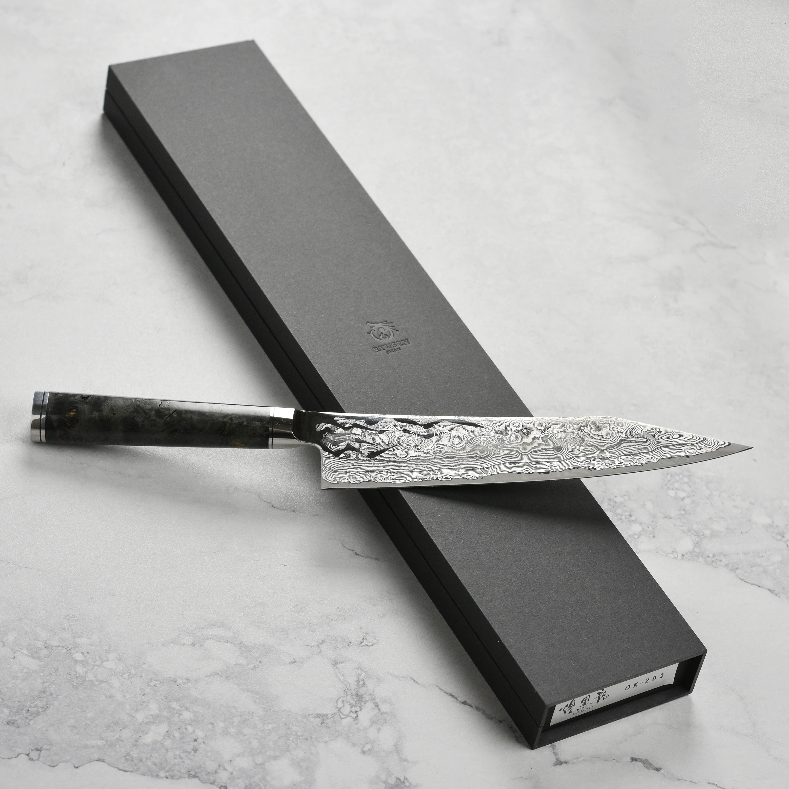 Ryusen Oukoku Ryu MT 8.25" Gyuto - Image 7
