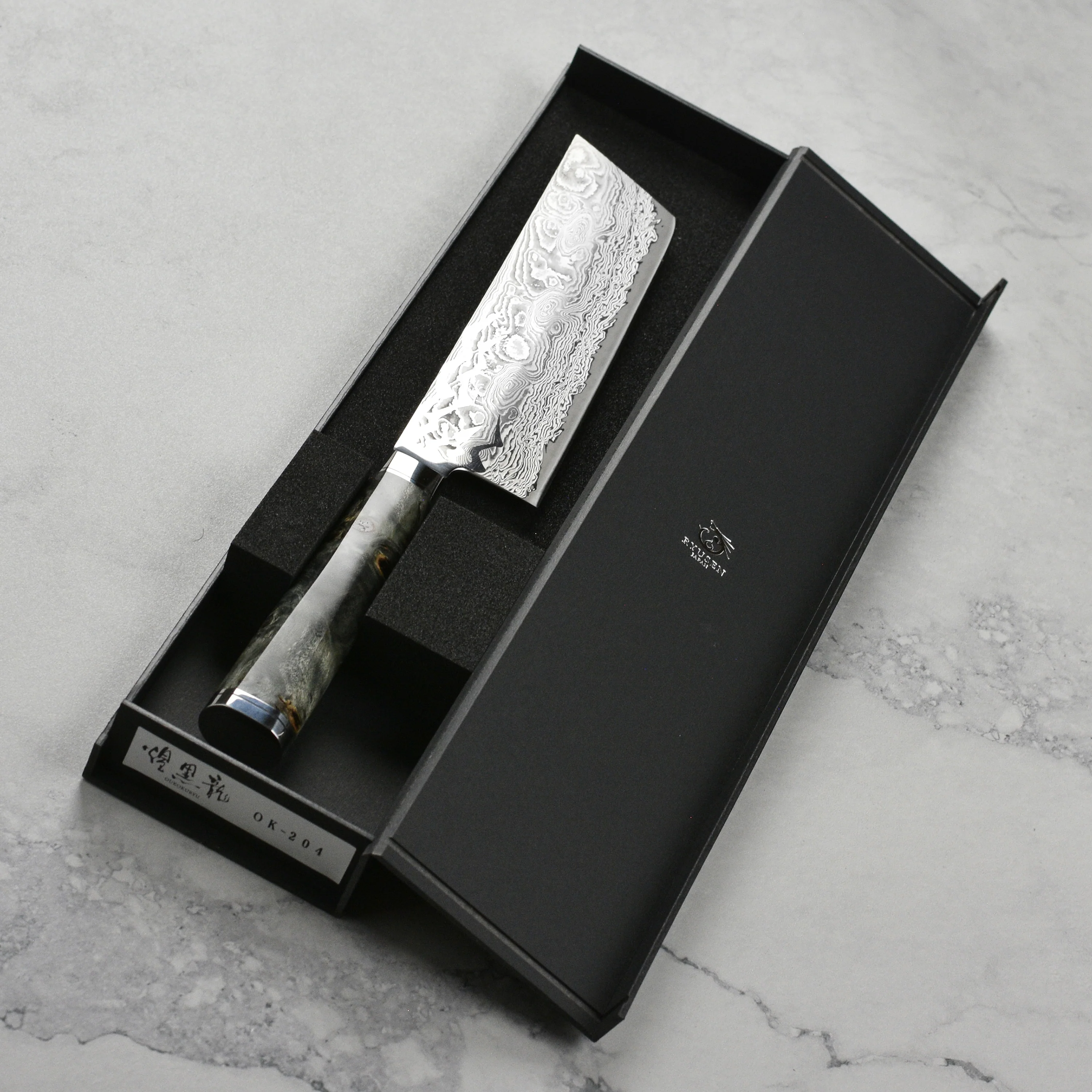 Ryusen Oukoku Ryu MT 6.1" Nakiri - Image 4