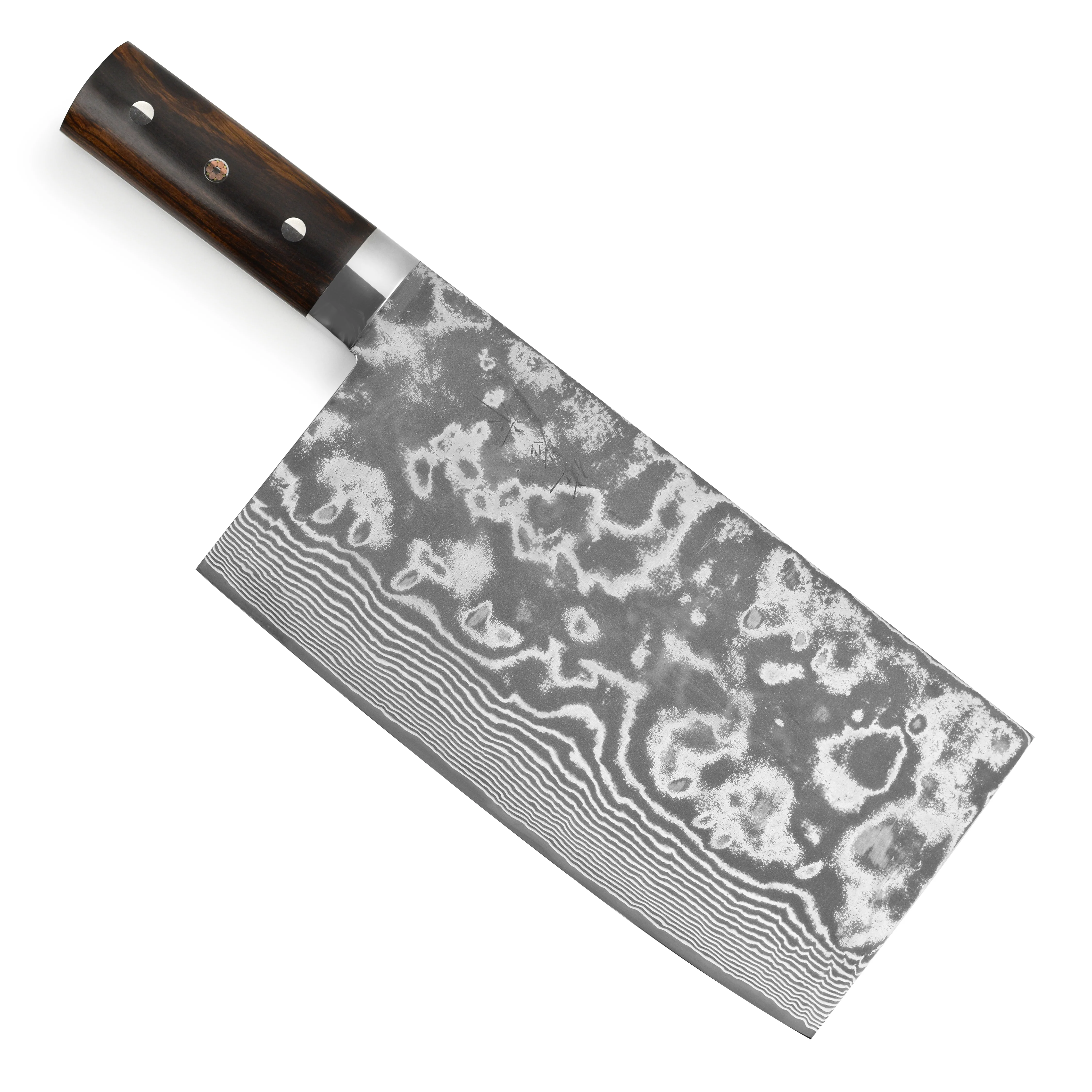 Saji SG2 Black Damascus 8.6" Chuka Bocho - Image 9