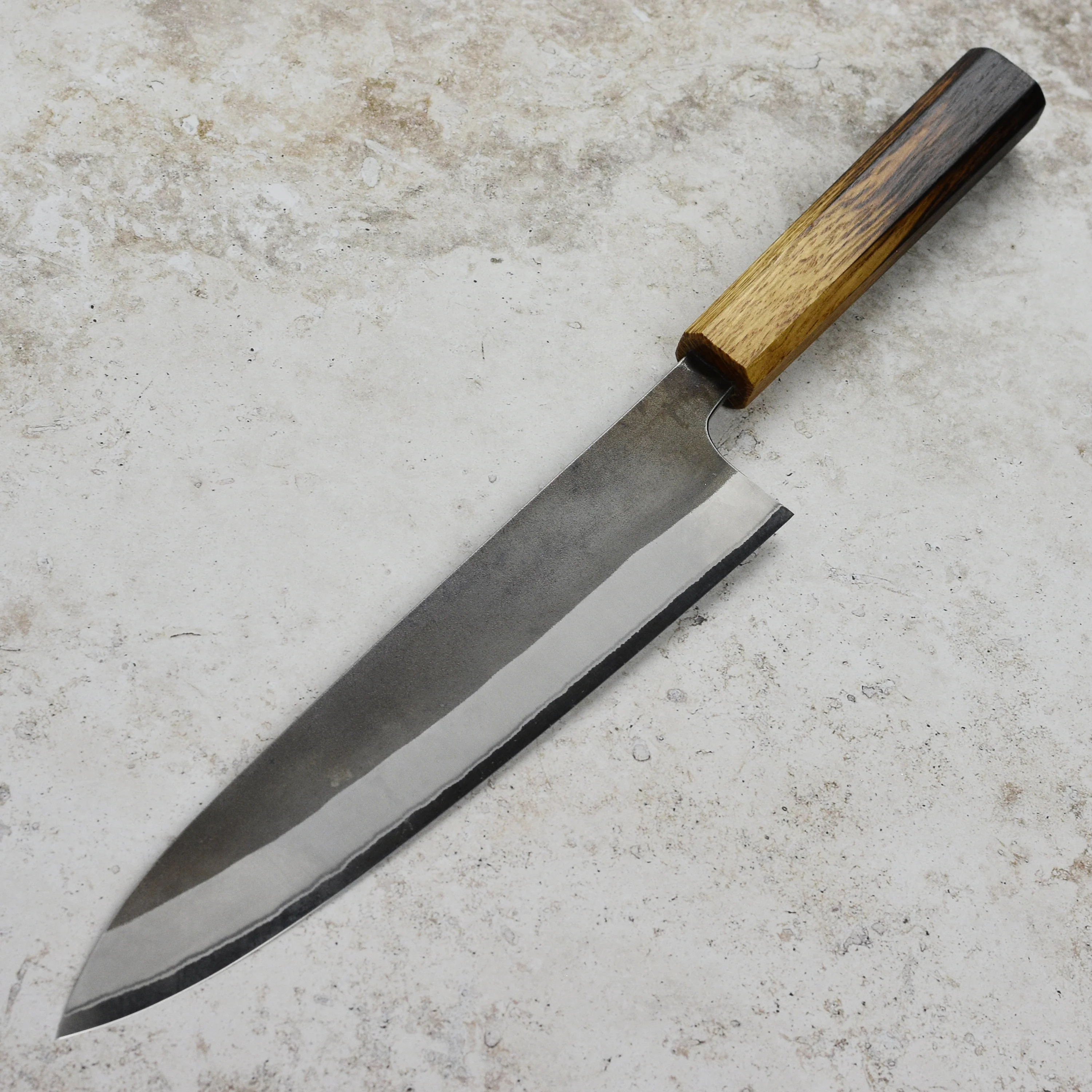Sakoda Shirogami #2 Stainless Clad 9.4" Gyuto - Image 6