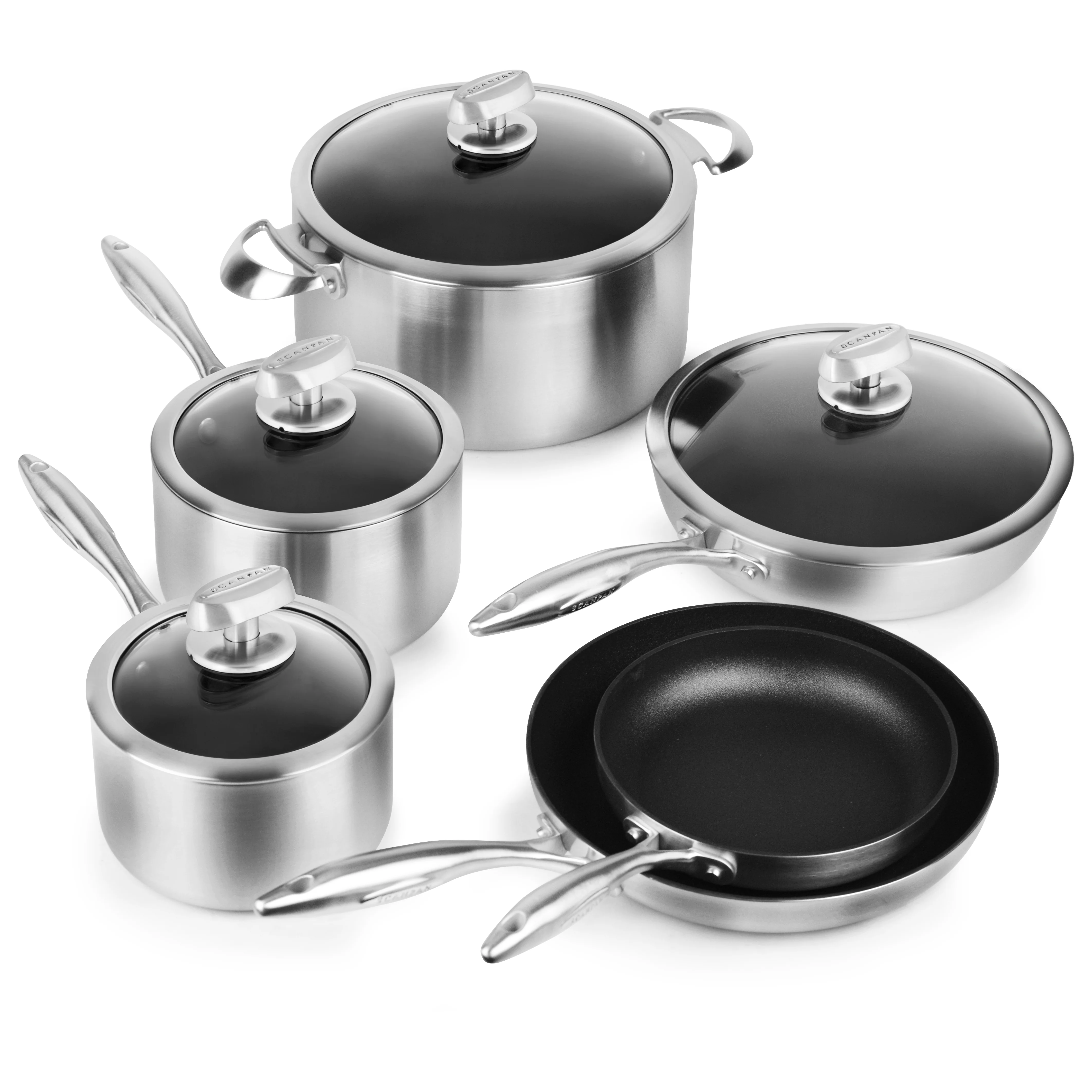 Scanpan CX+ 10 Piece Stainless Steel Nonstick Cookware Set - Image 7