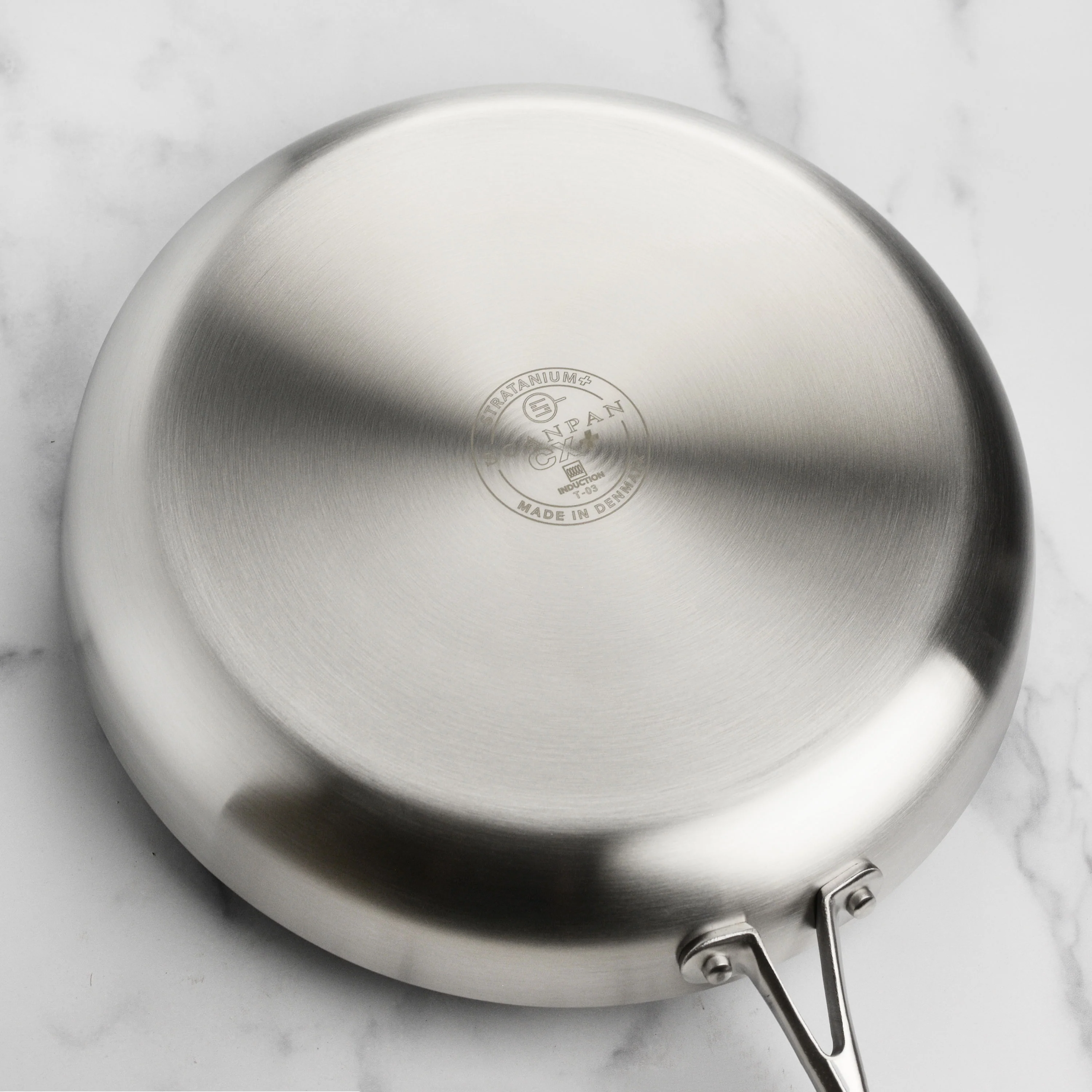 Scanpan CX+ 12.5" Stainless Steel Nonstick Fry Pan with Lid - Image 5