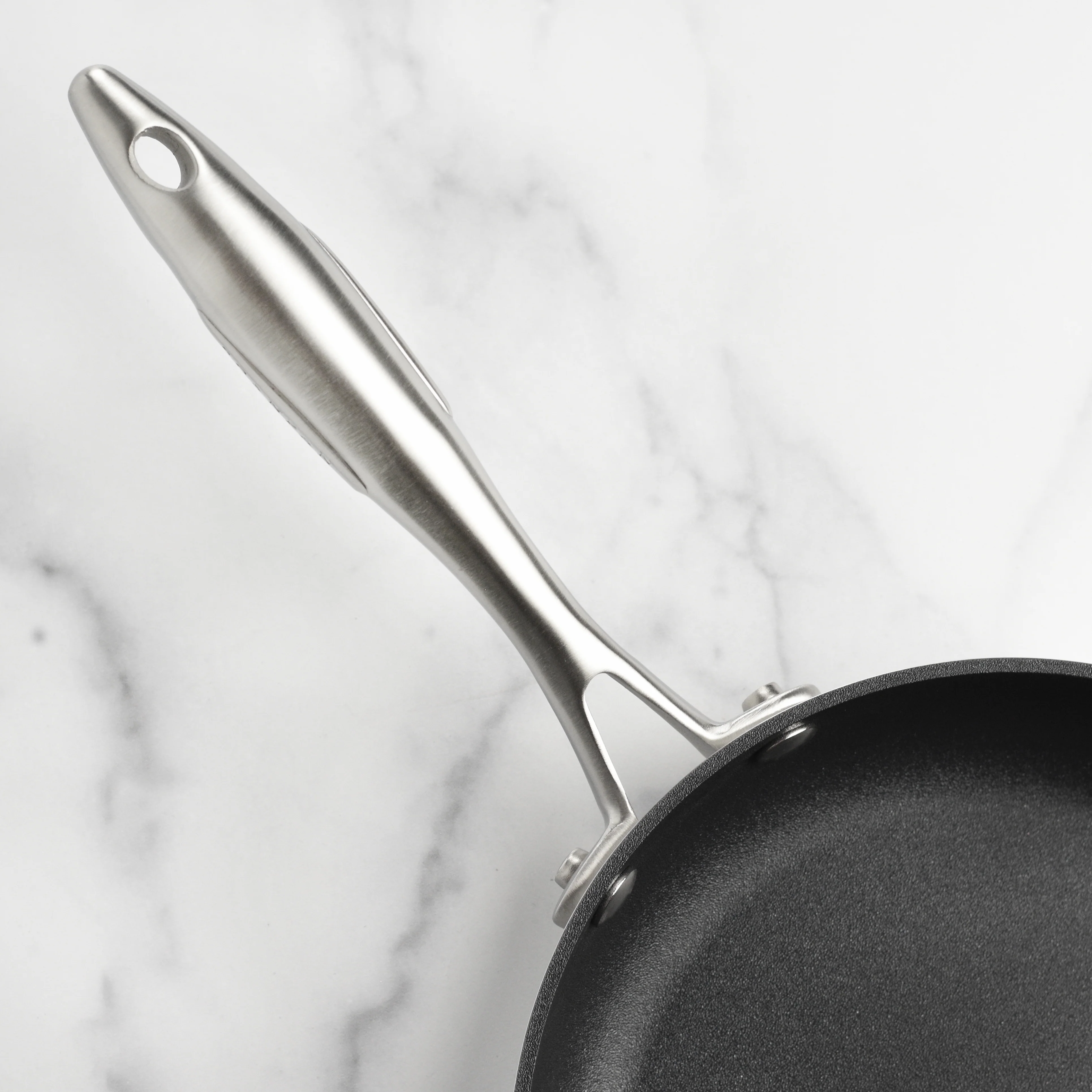 Scanpan CX+ 8 & 10.25" Stainless Steel Nonstick Fry Pan Set - Image 4