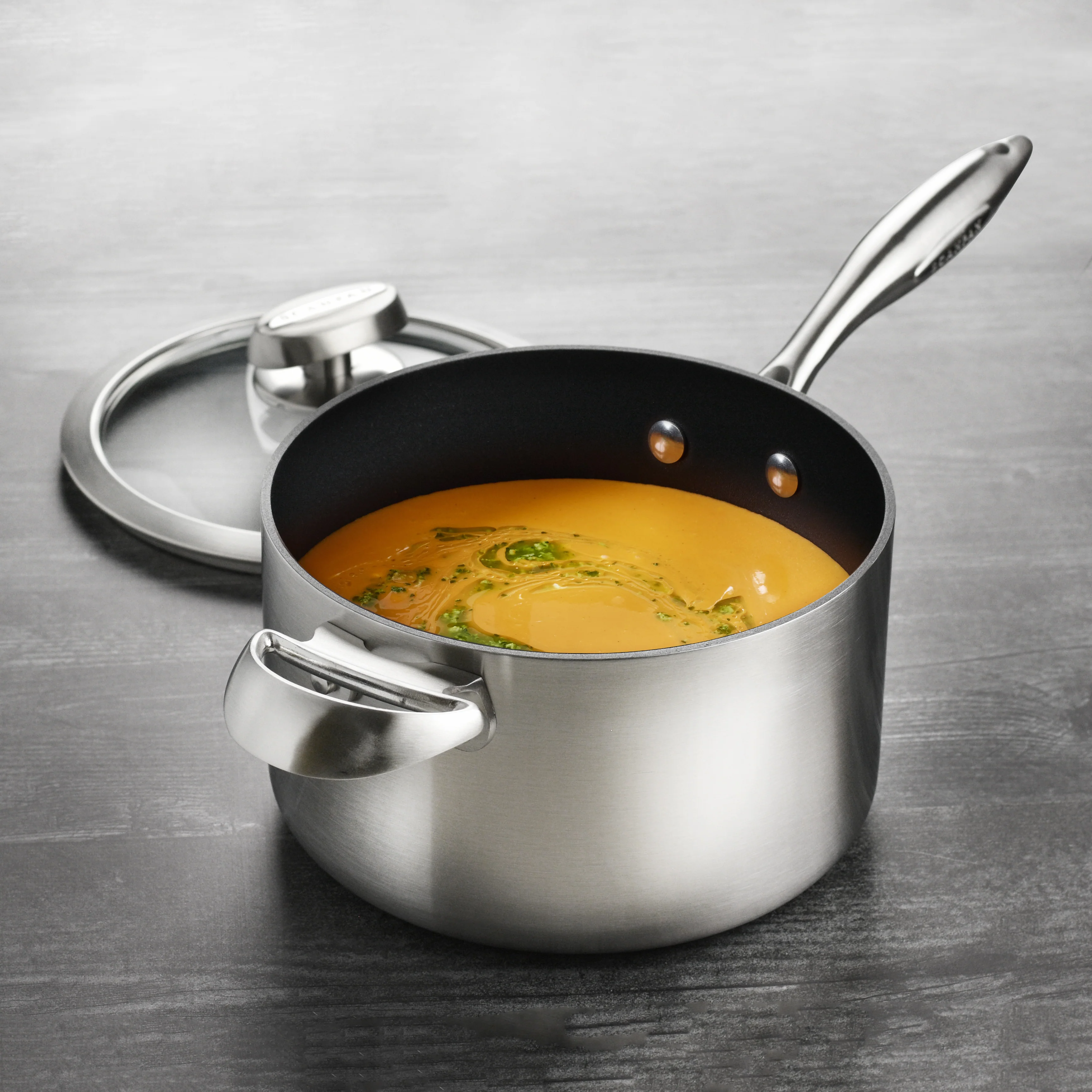 Scanpan CX+ 4-quart Stainless Steel Nonstick Saucepan