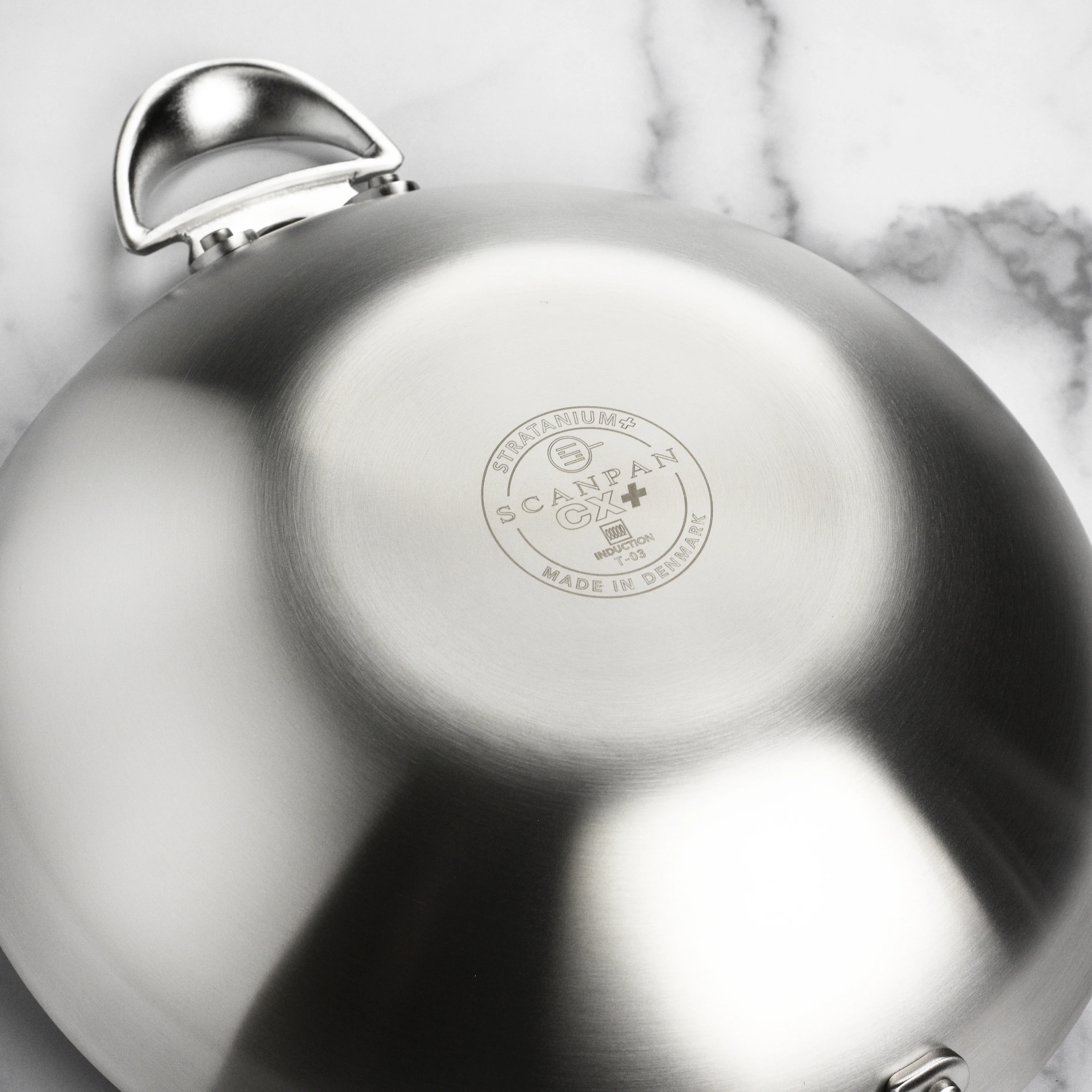 Scanpan CX+ 12.5" Stainless Steel Nonstick Wok - Image 3