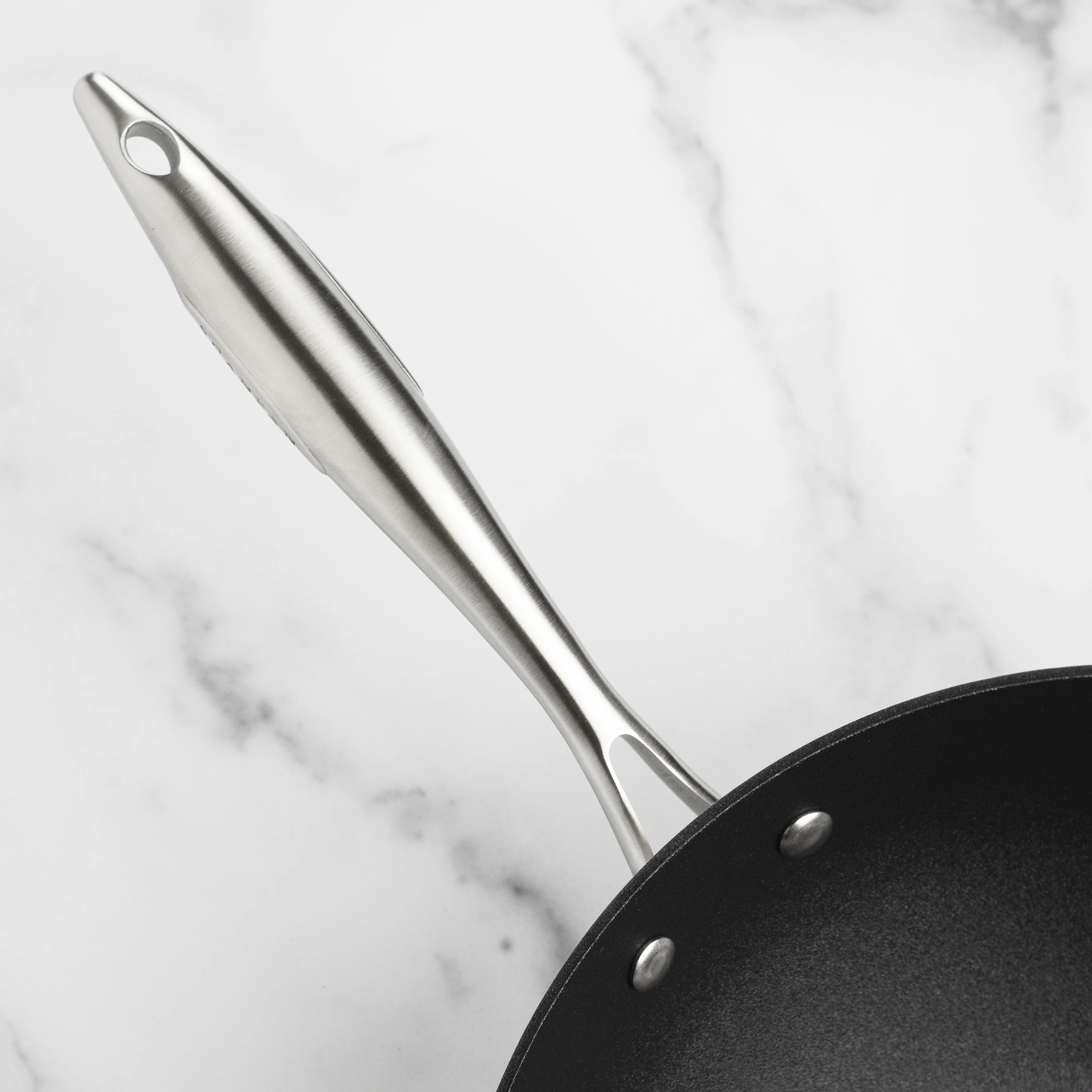 Scanpan CX+ 12.5" Stainless Steel Nonstick Wok - Image 5