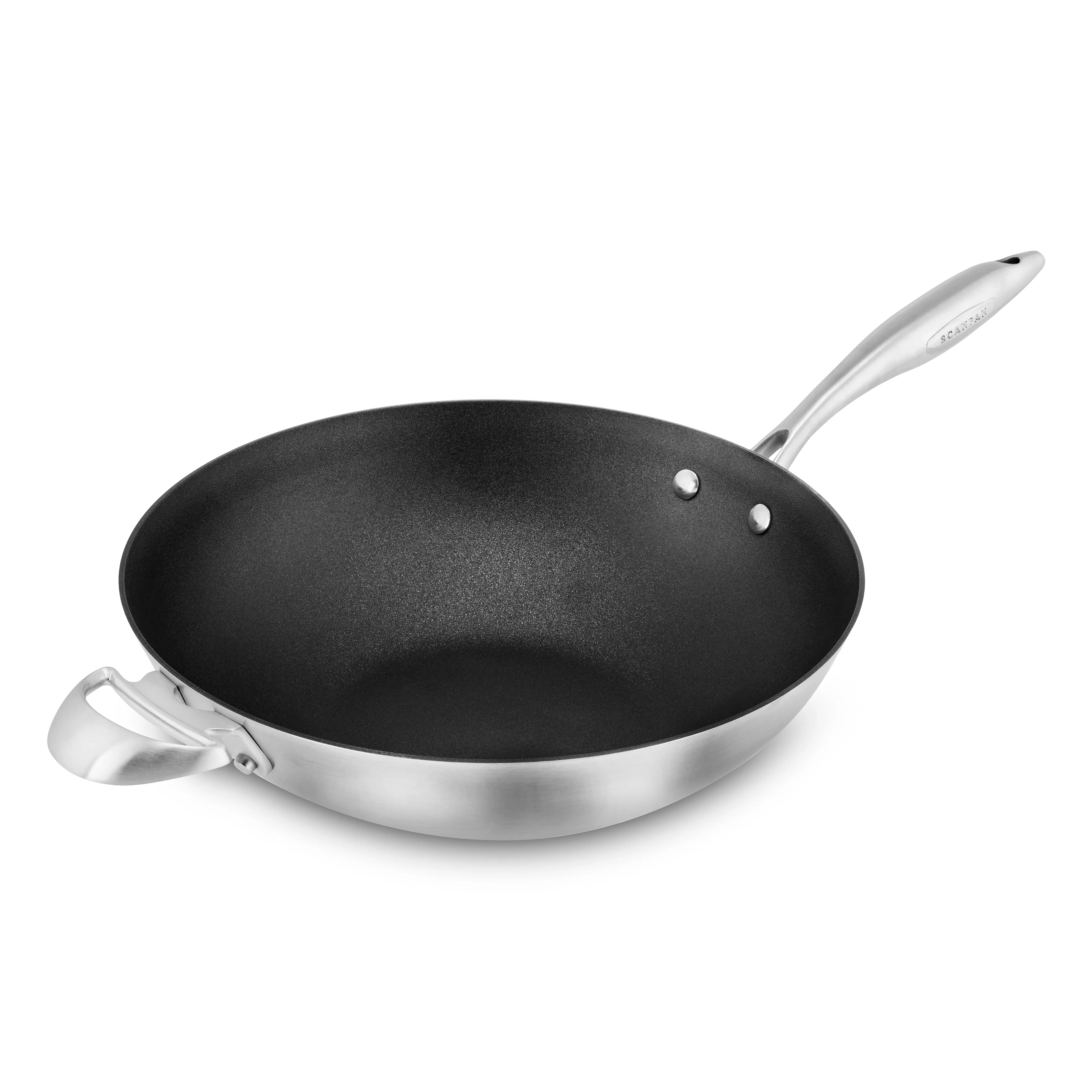 Scanpan CX+ 12.5" Stainless Steel Nonstick Wok - Image 7