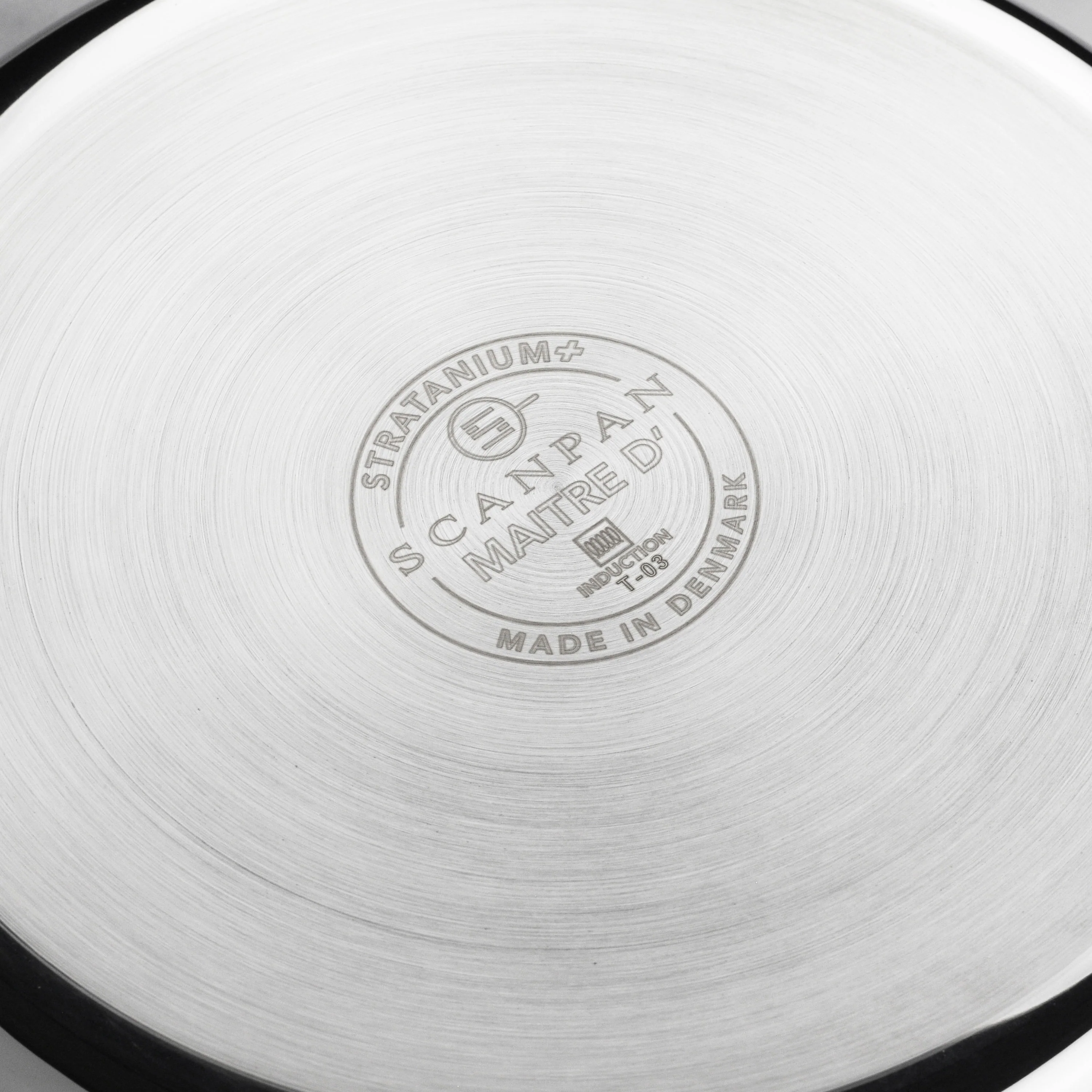 Scanpan Maitre D' Stratanium+ Nonstick Stainless Steel Fry Pan Set with Lids - Image 5
